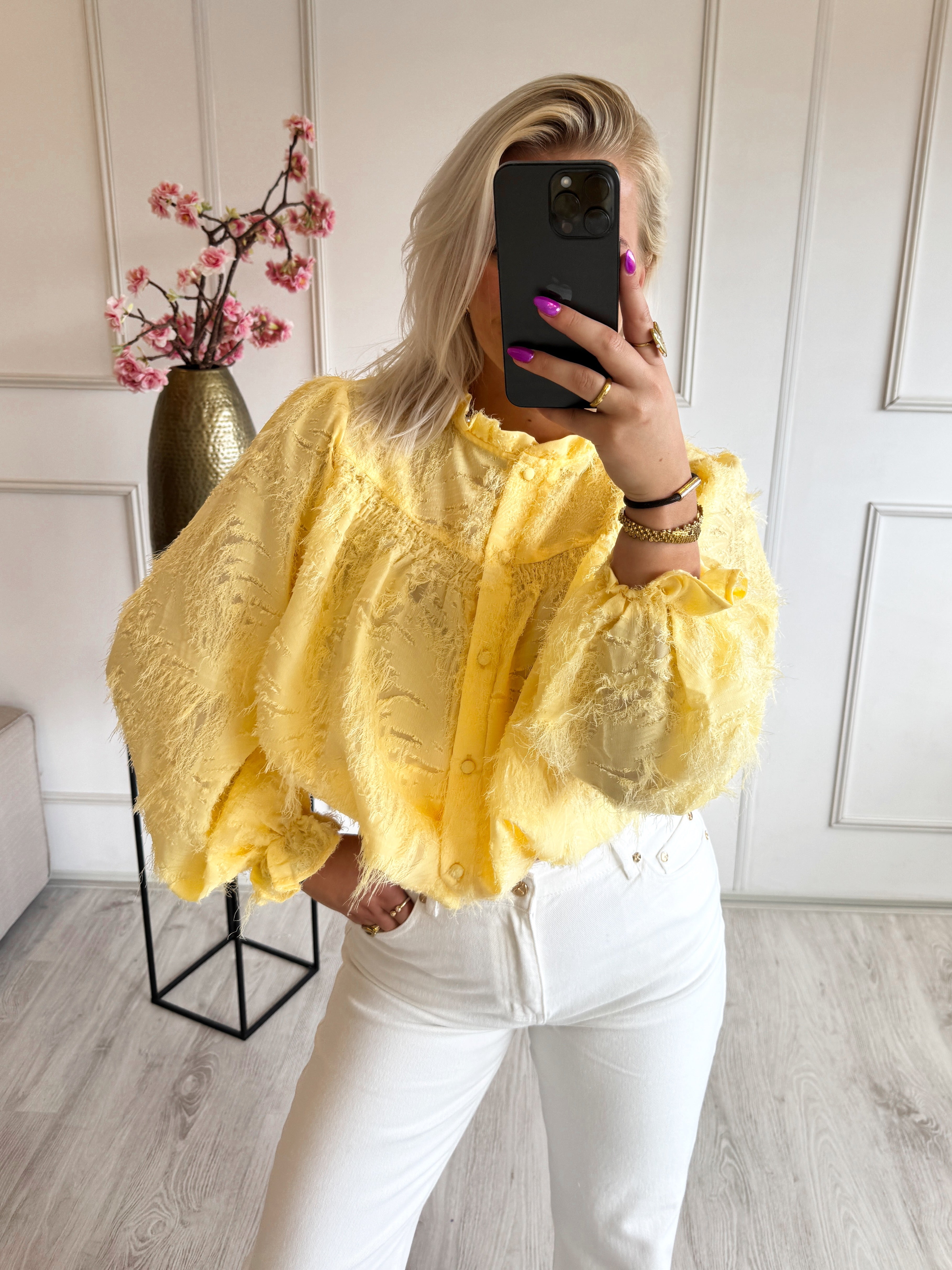 Kilky Blouse | Geel