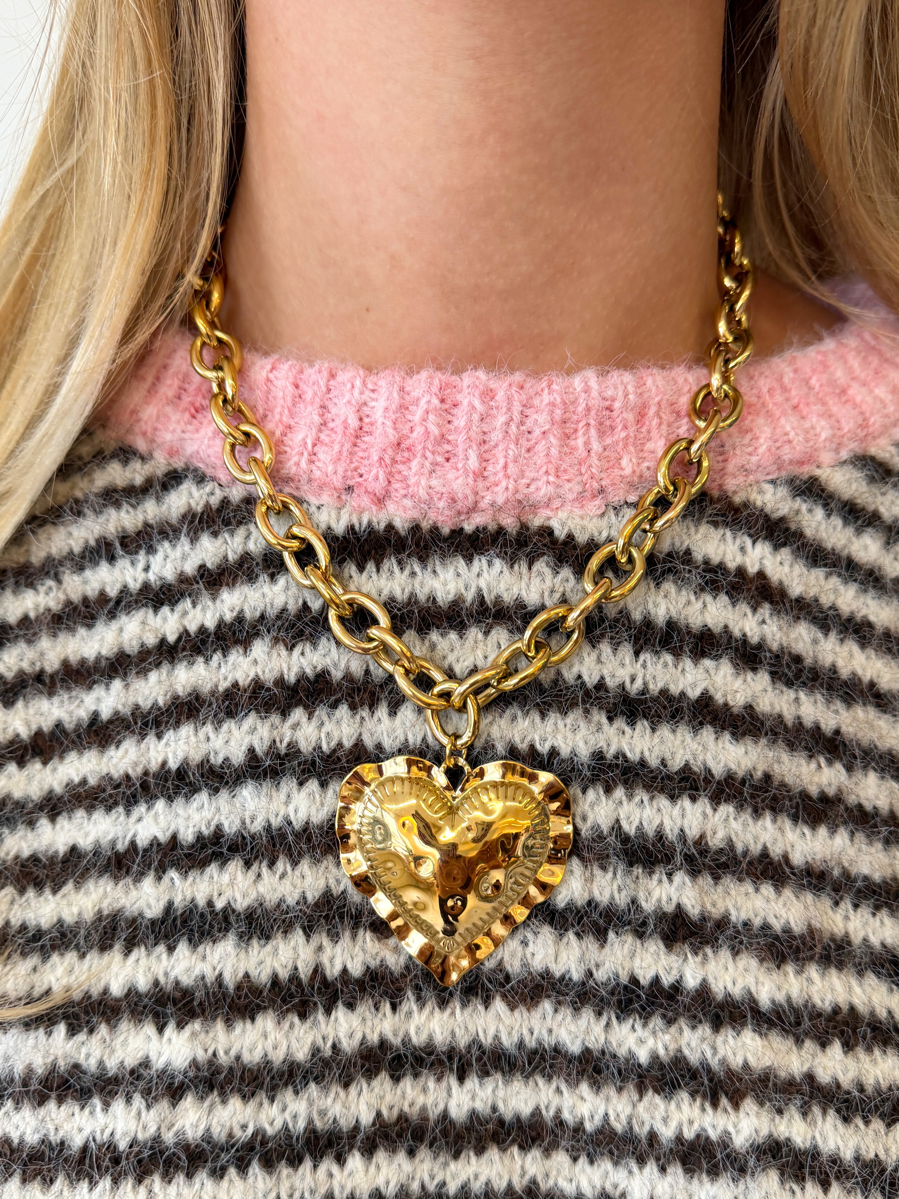 Big Love Ketting | Goud