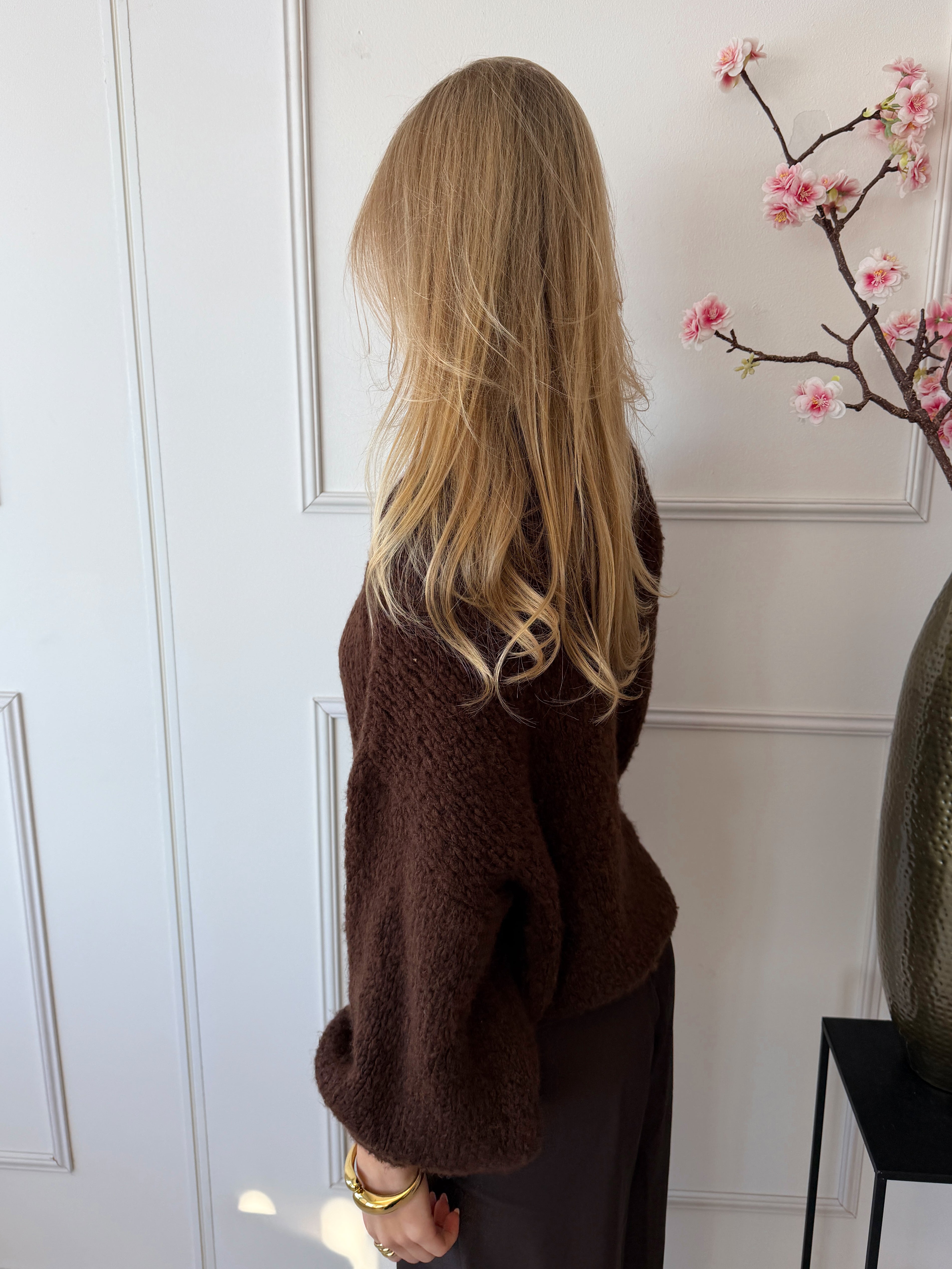 Lesley Sweater | Donkerbruin