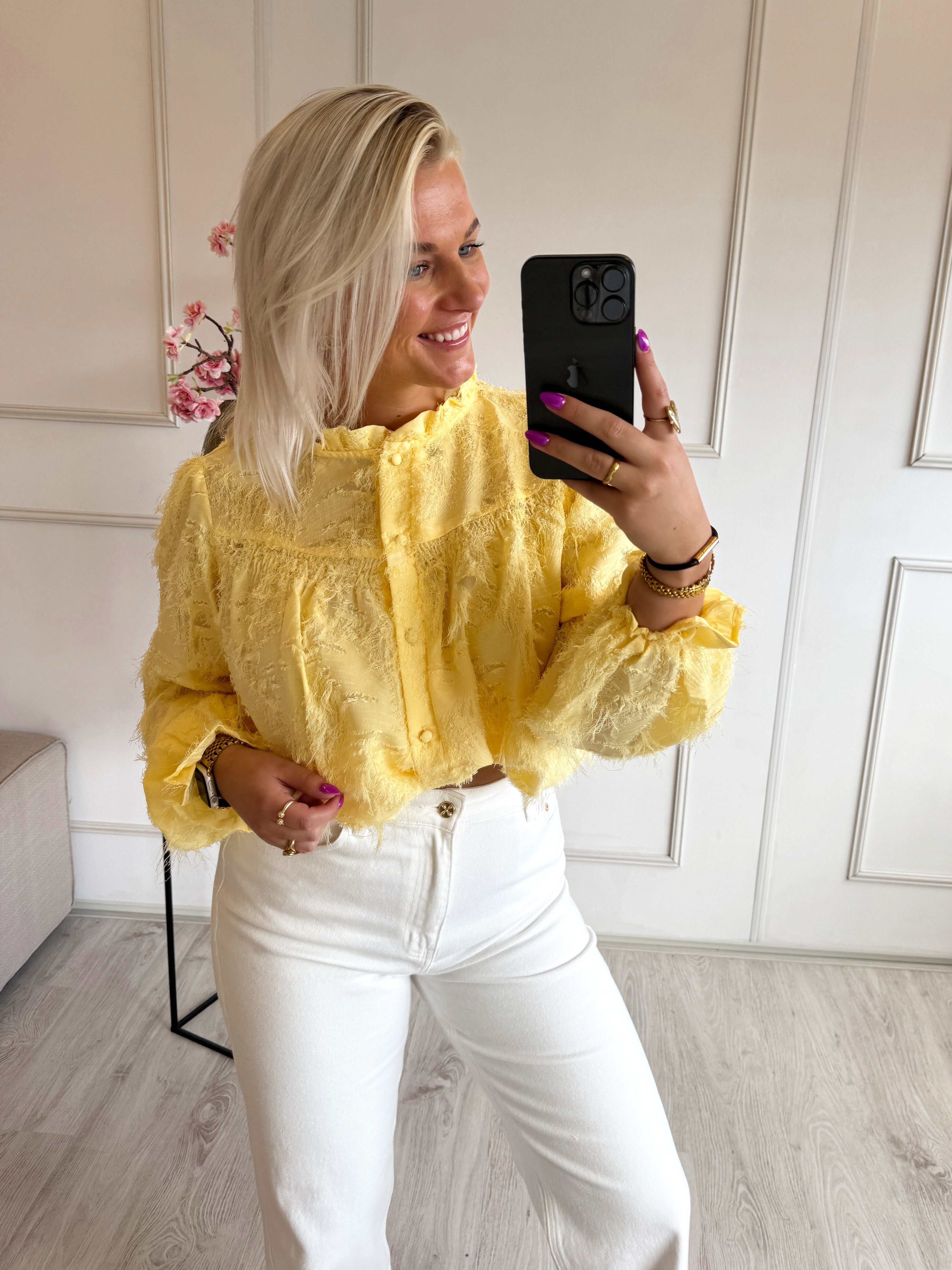 Kilky Blouse | Geel