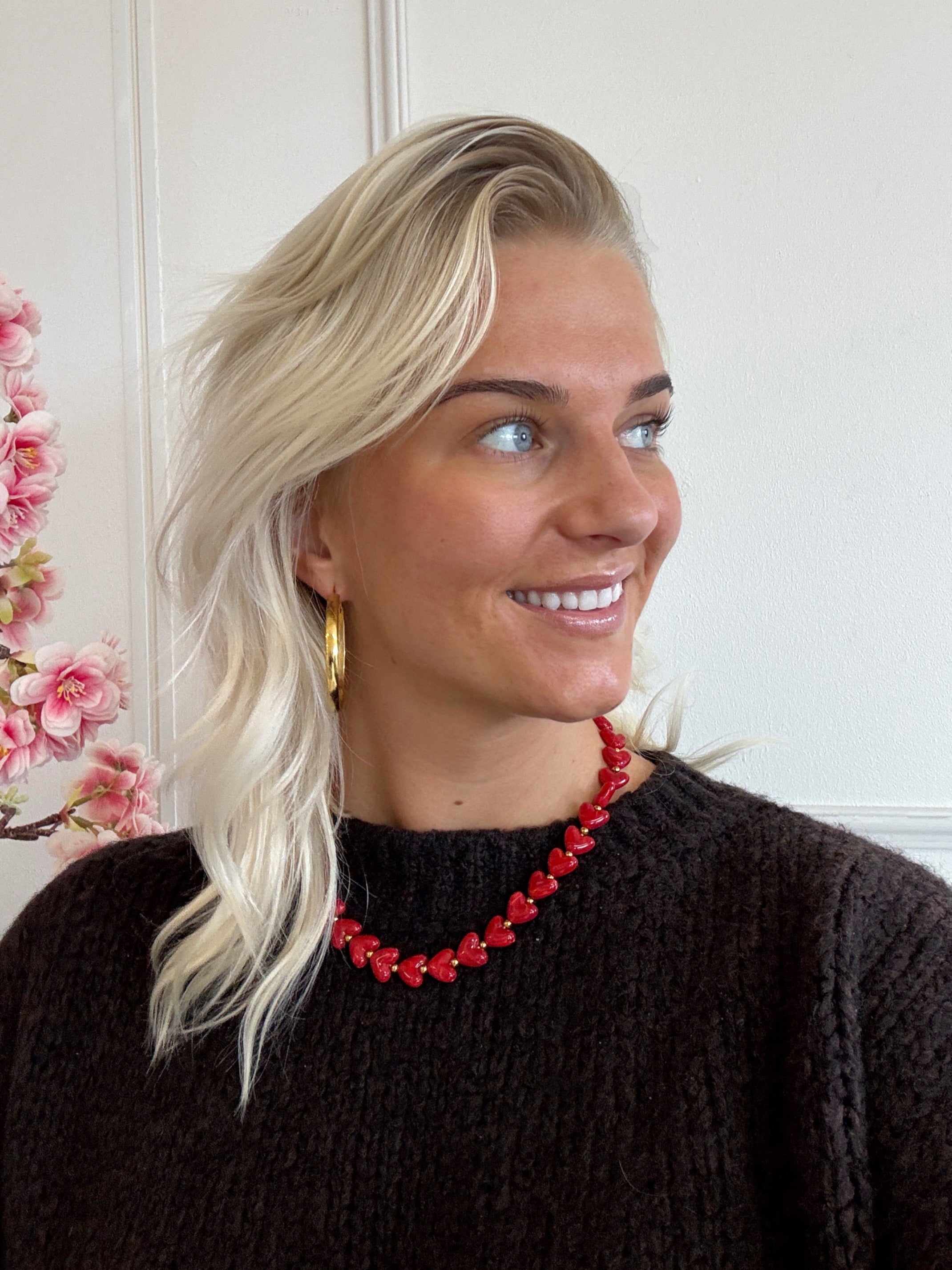 Hartjes Ketting | Rood