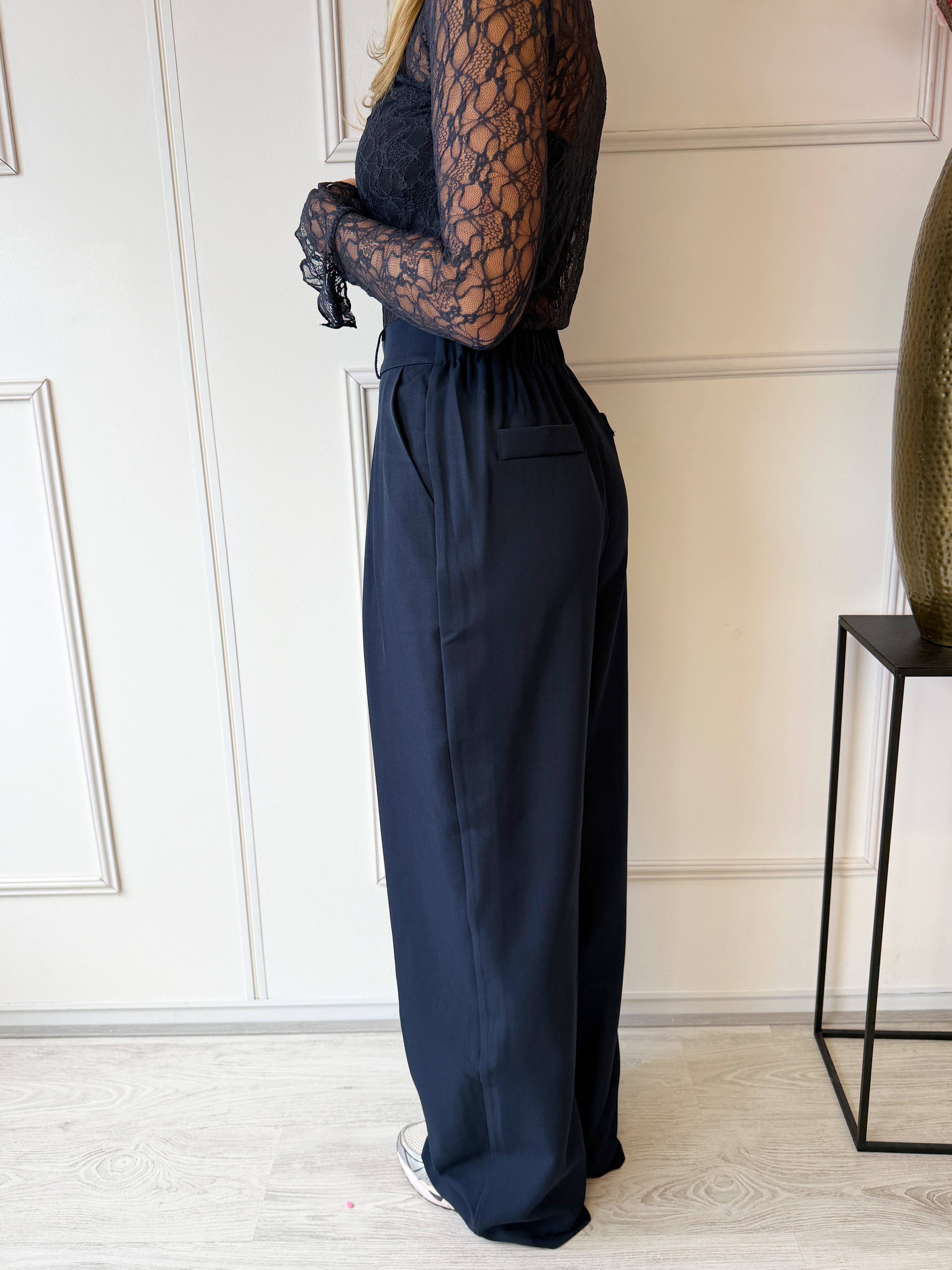 Oversized Boxy Pantalon | Navy