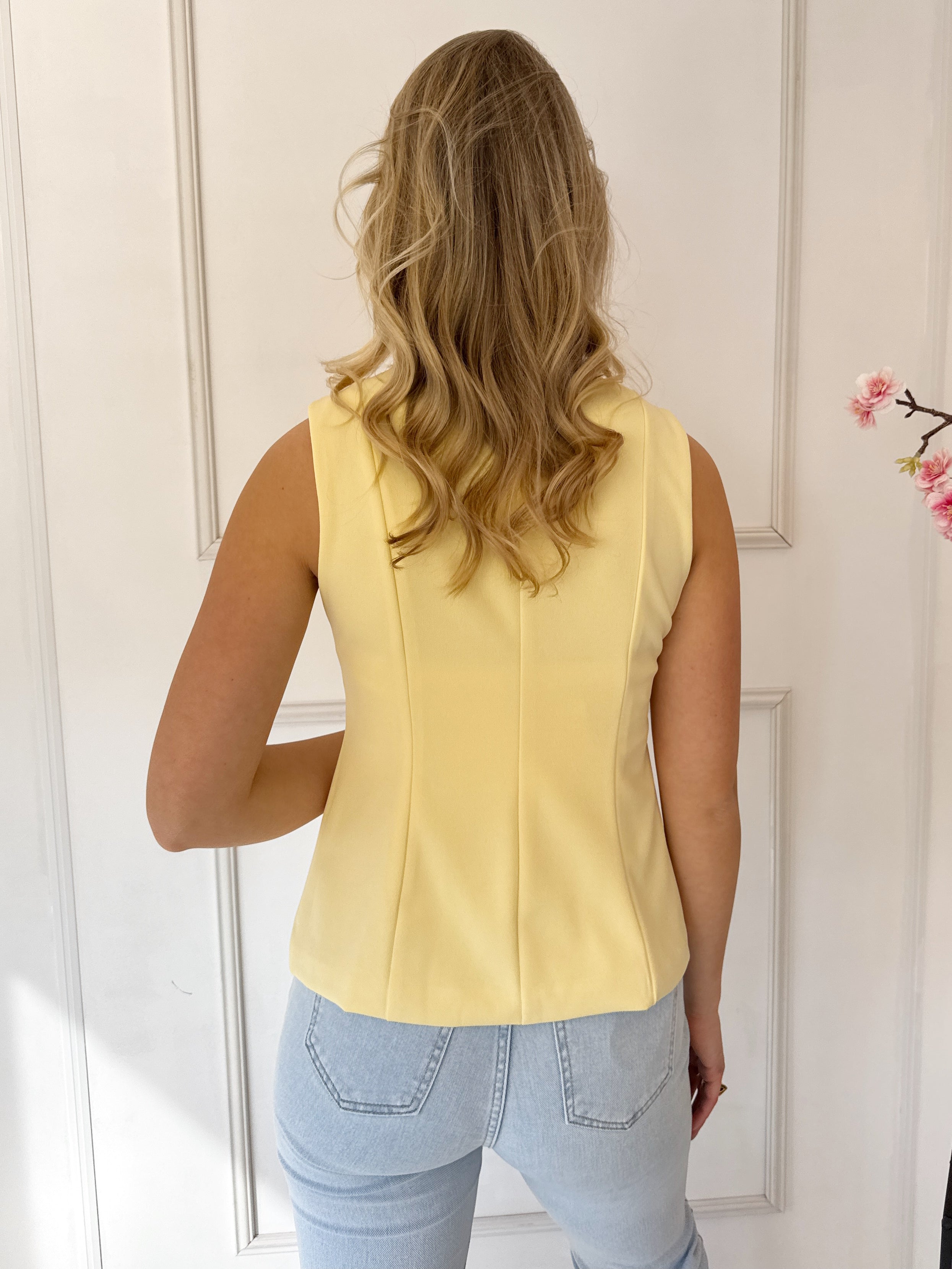 Amber Gilet | Geel