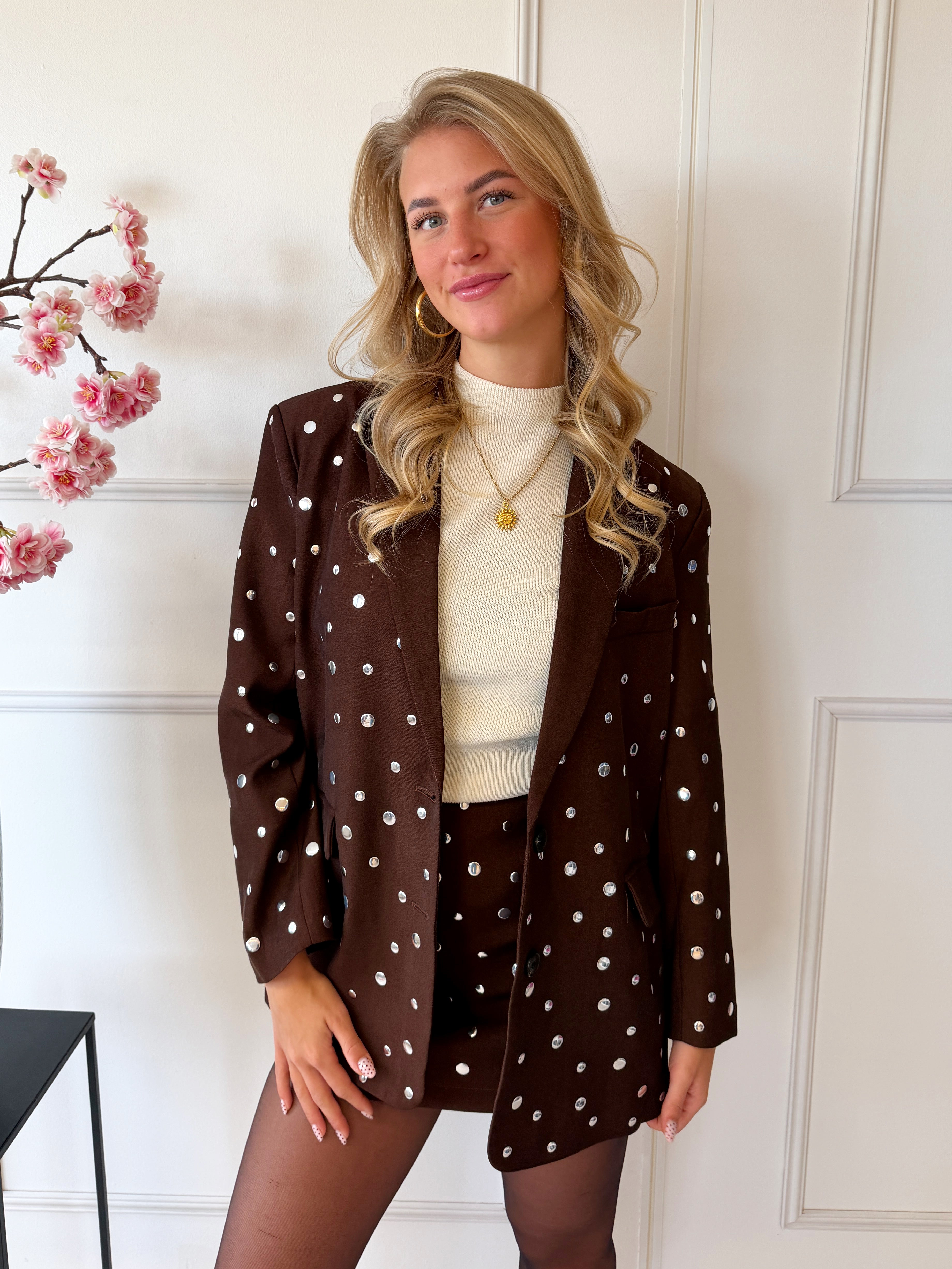 Limited Studs Skort | Bruin