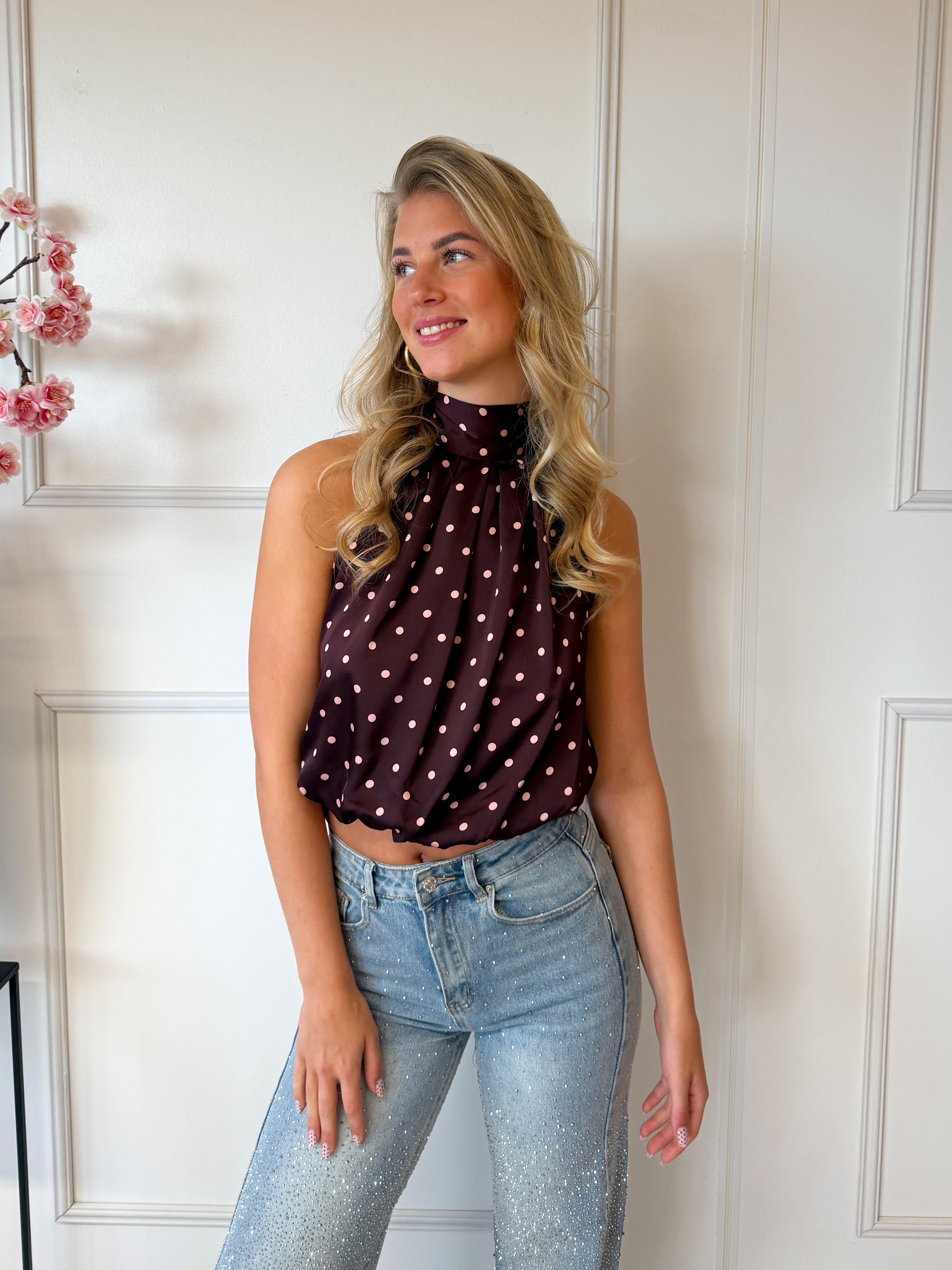 Polka Dots Top | Bruin