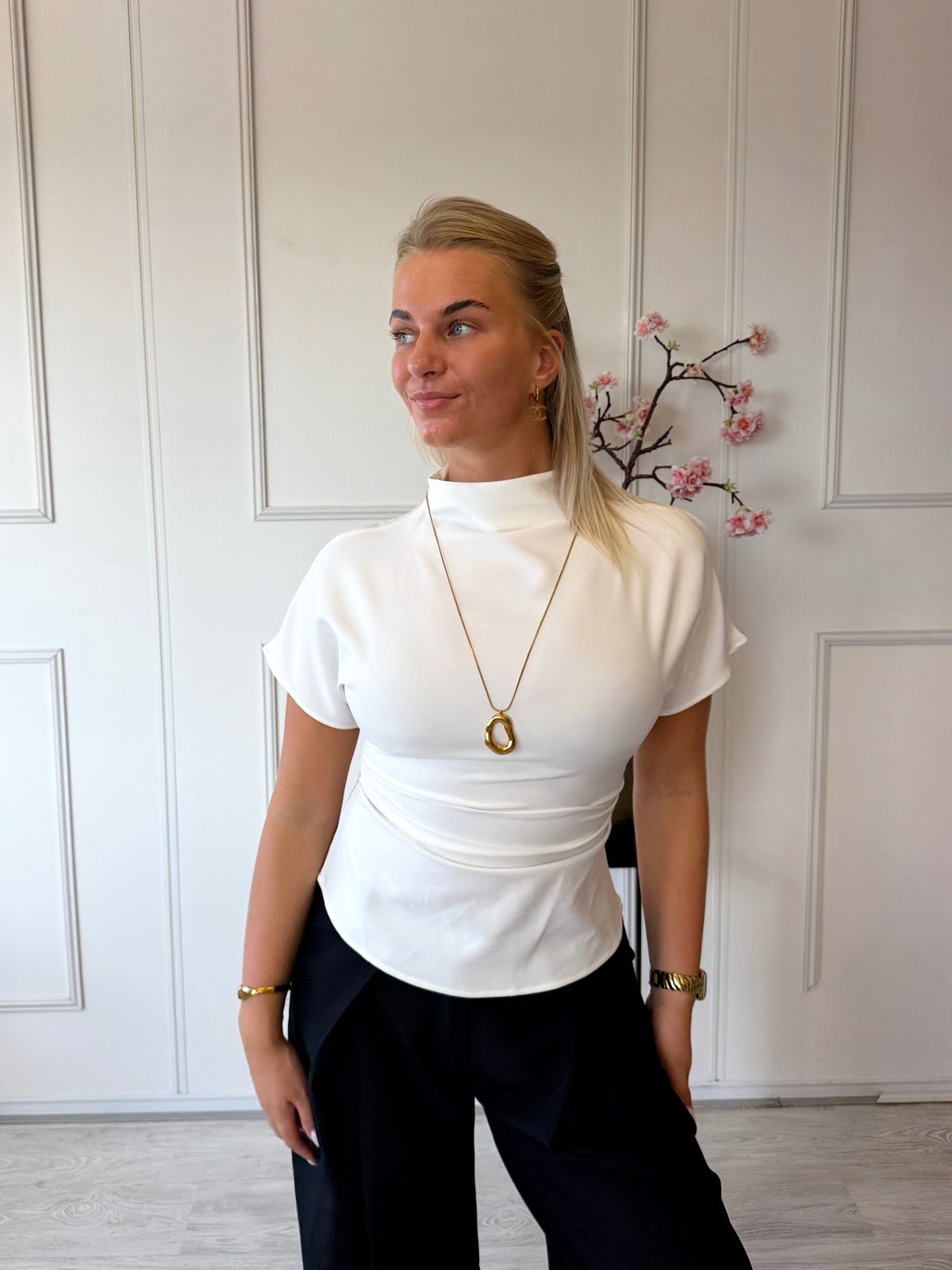 Mandy Top | Wit