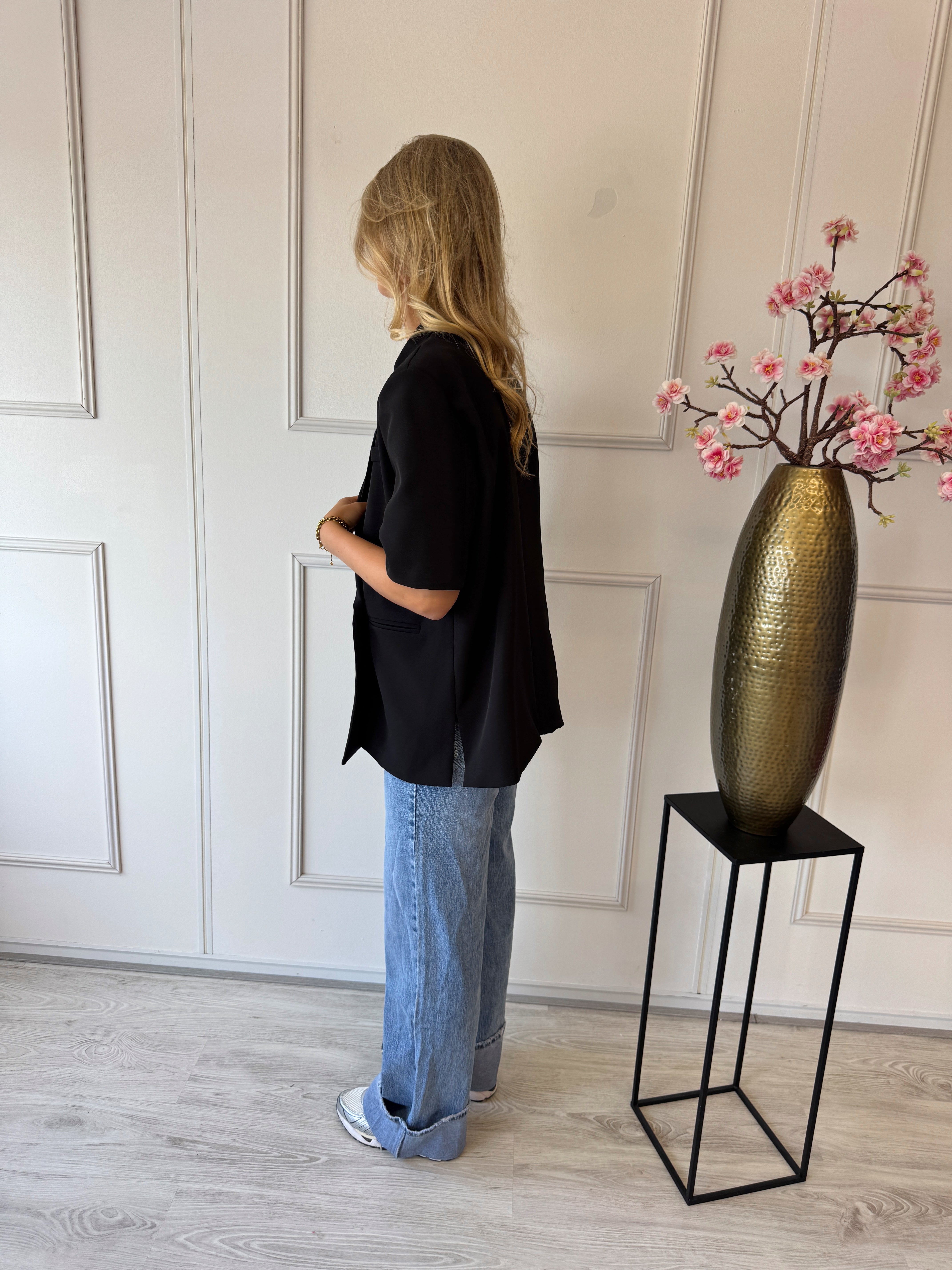 Florine Oversized Blazer | Zwart