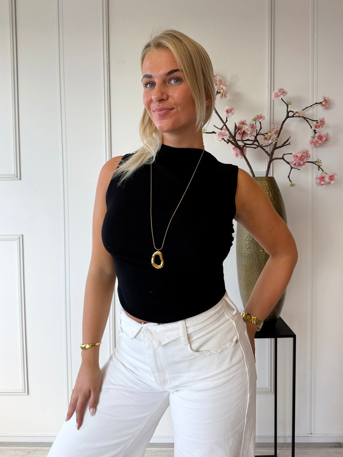 Carice Top| Zwart