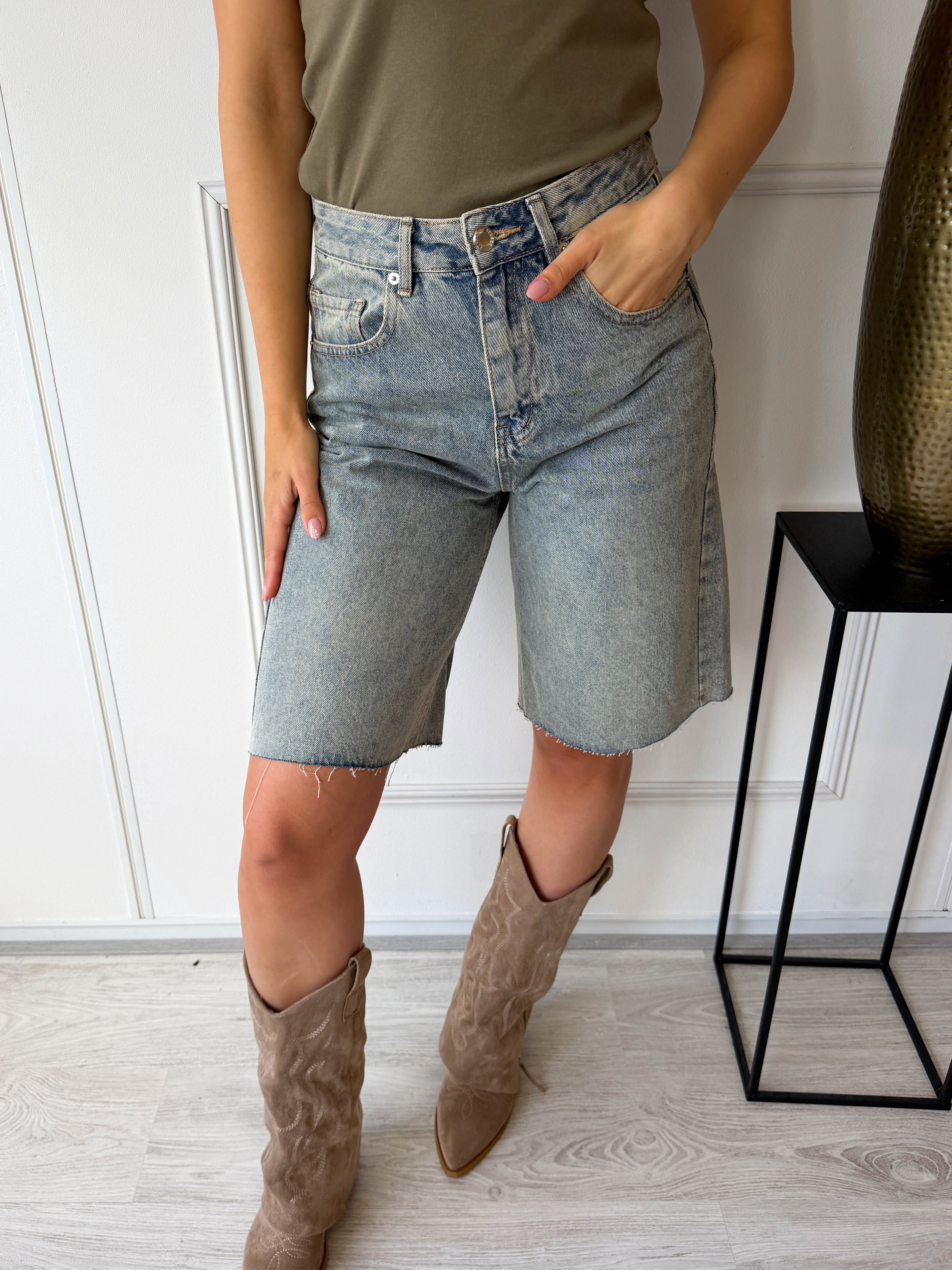 The perfect Bermuda | Denim Blue