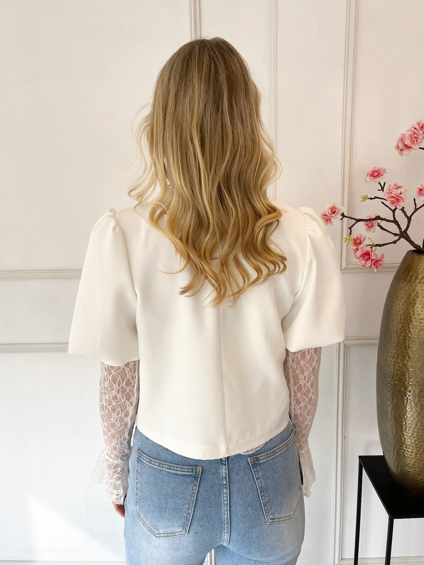 Gonda Blazer | Wit