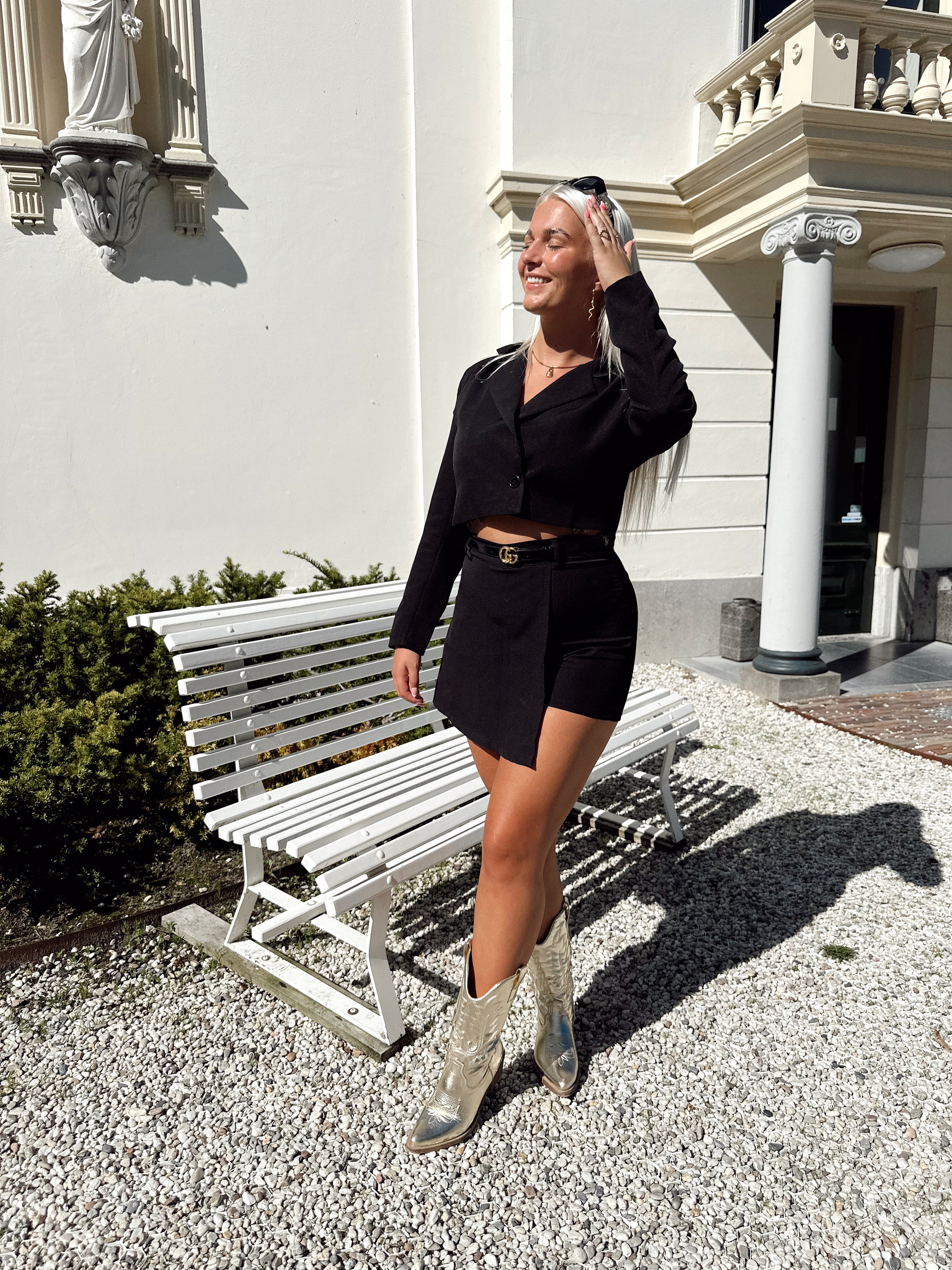 Melanie Skort | Zwart