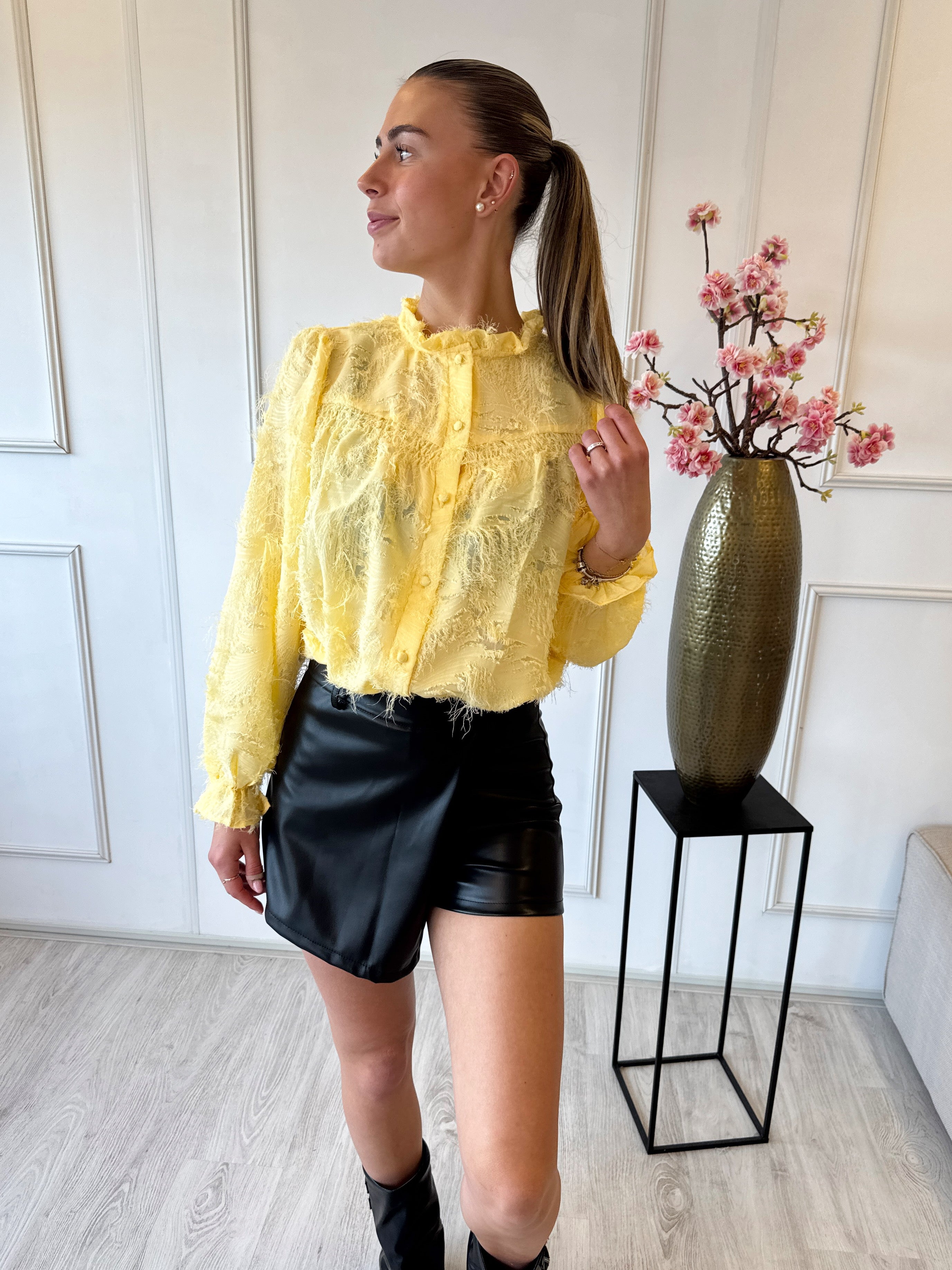 Kilky Blouse | Geel