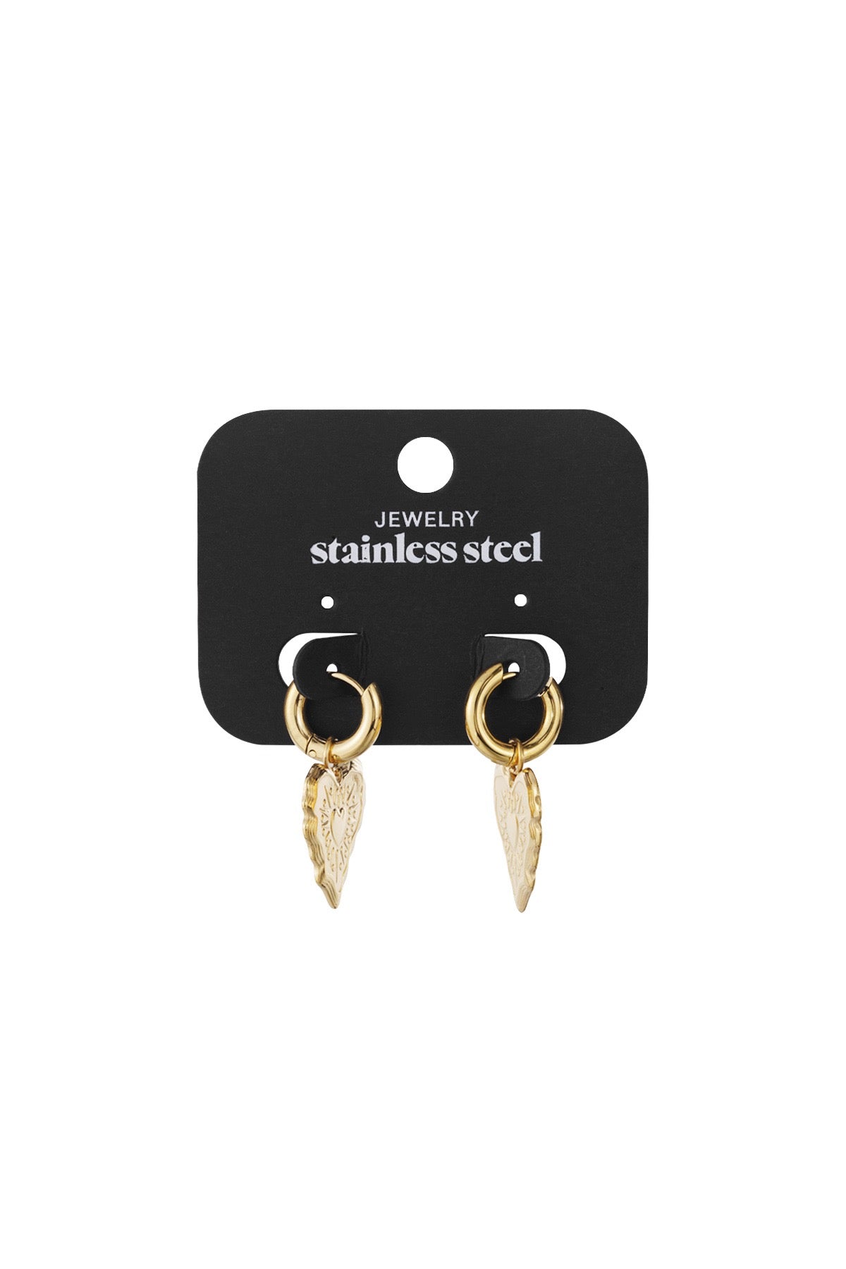 With Love Oorbellen | Goud