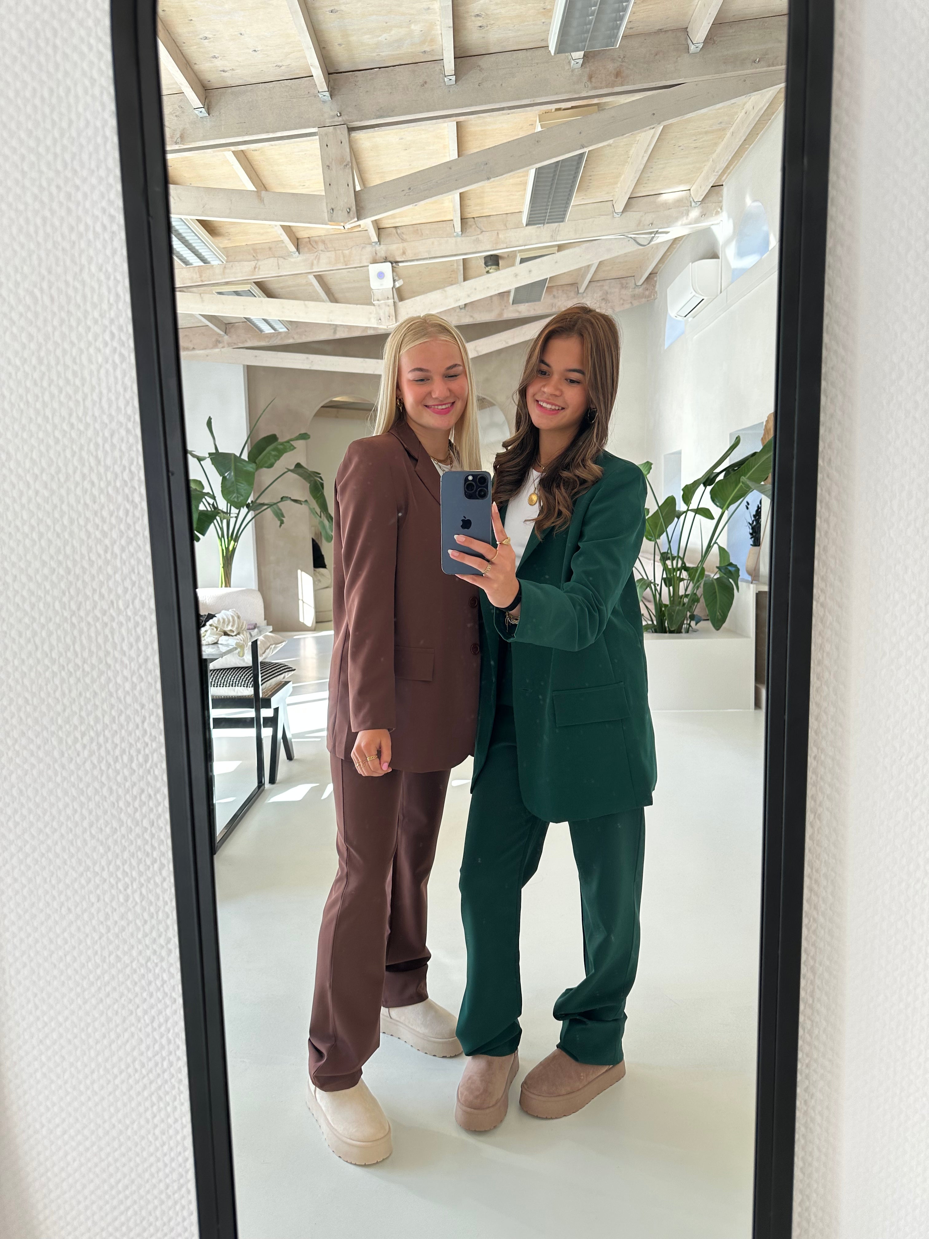 Tess Pantalon | Jungle Groen