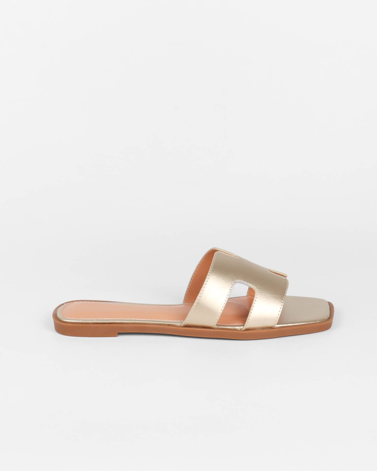Inspired H Slippers | Goud