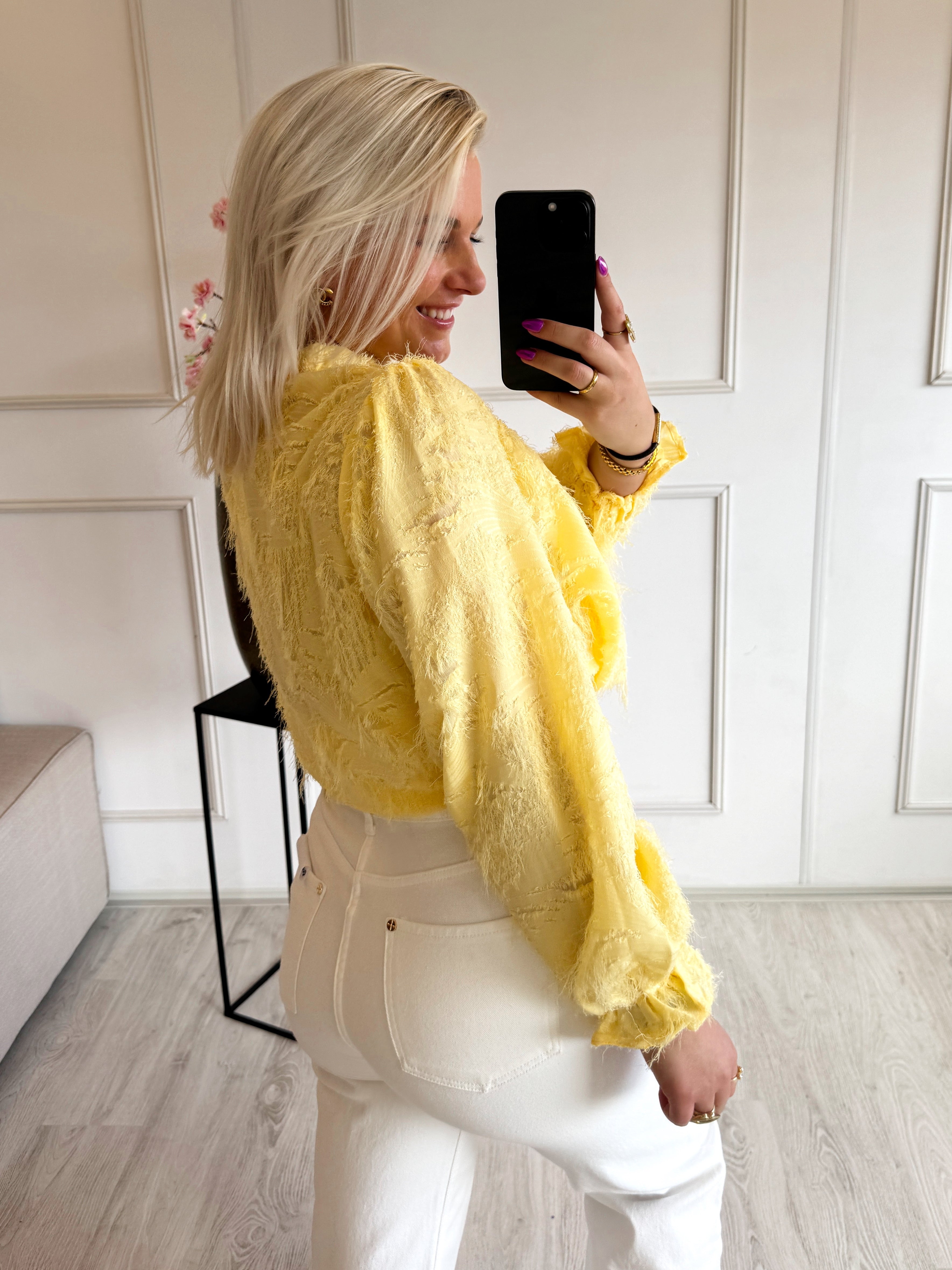 Kilky Blouse | Geel