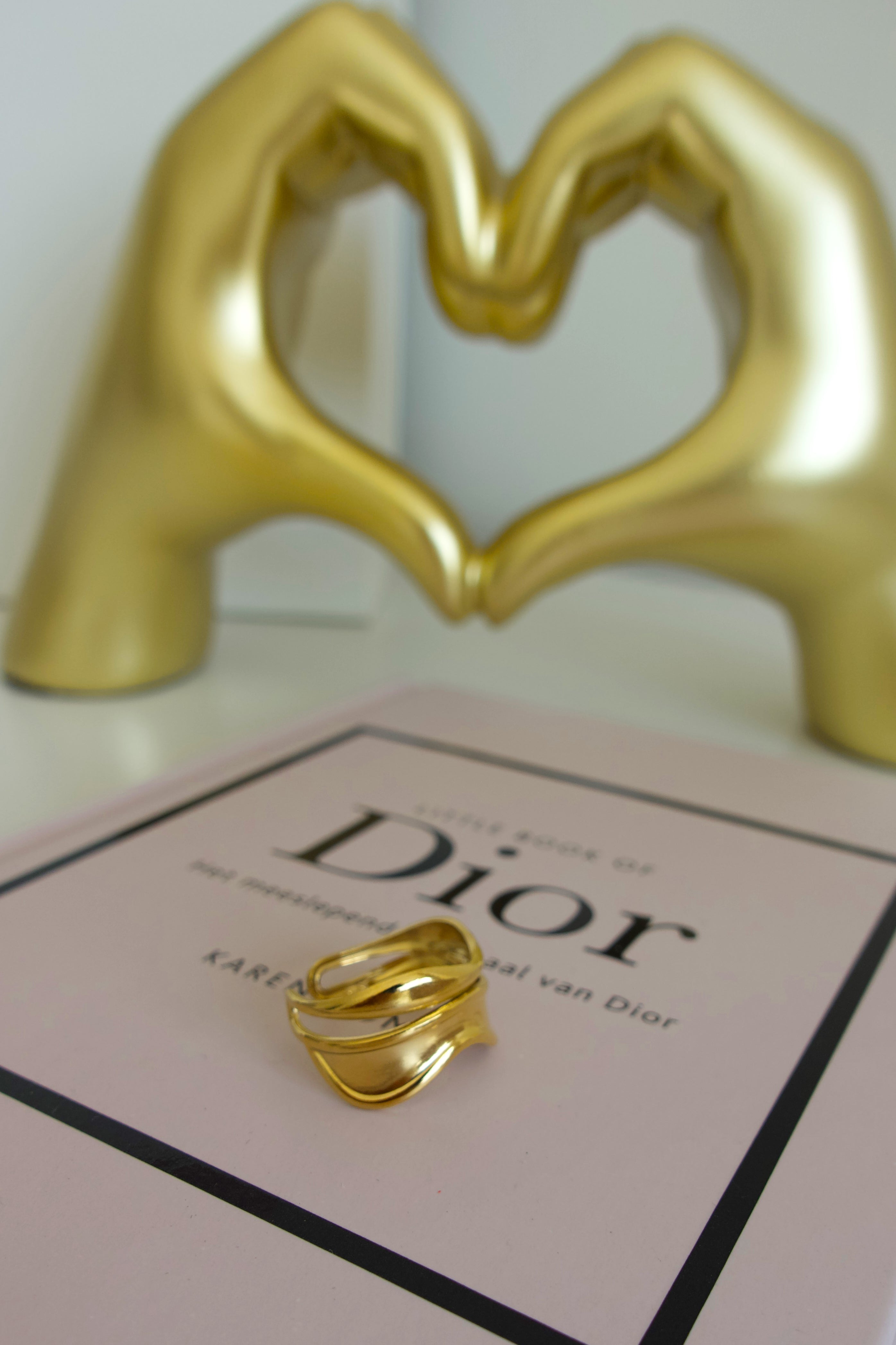 Swirl Ring | Goud
