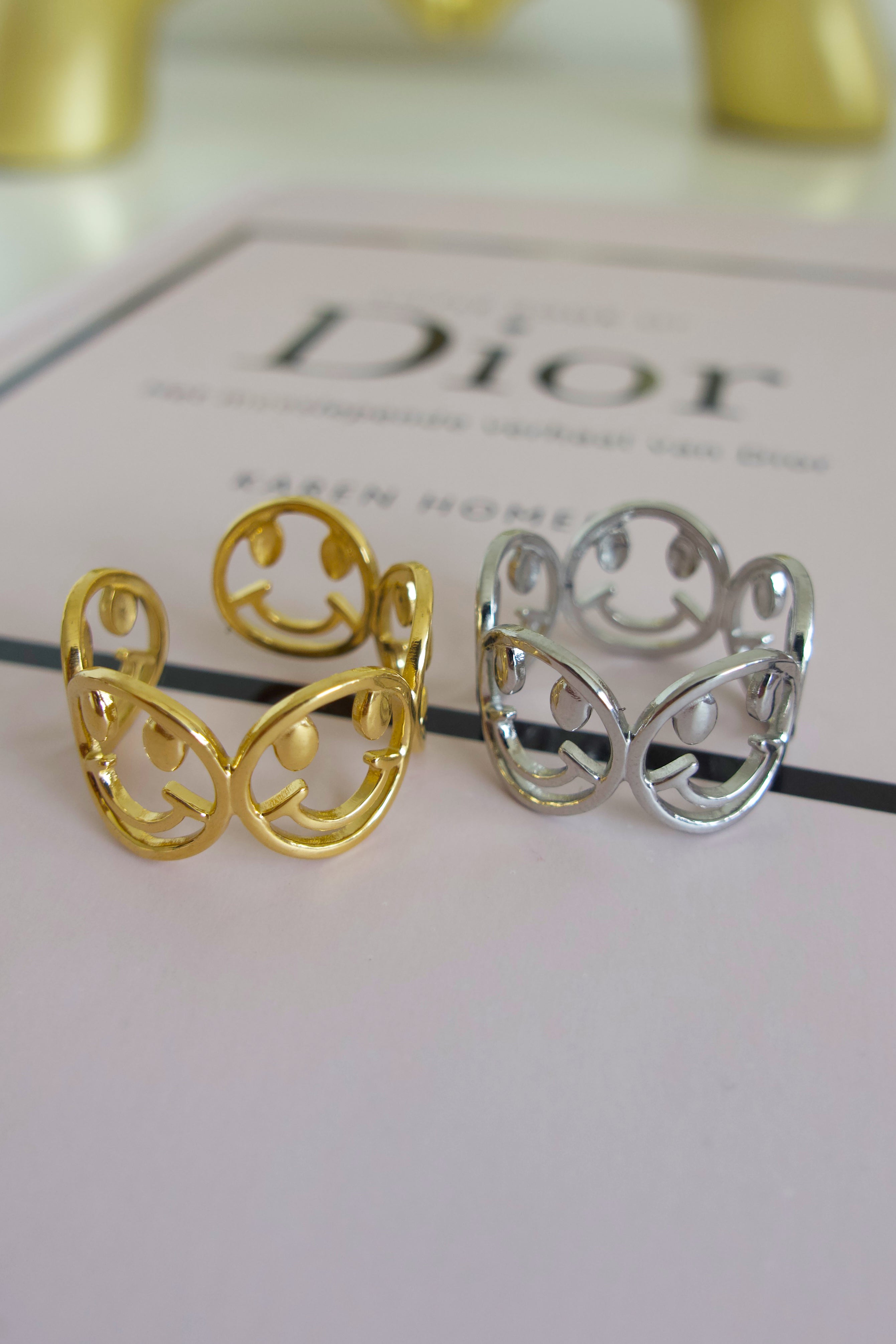 Oh happy day ring | Zilver