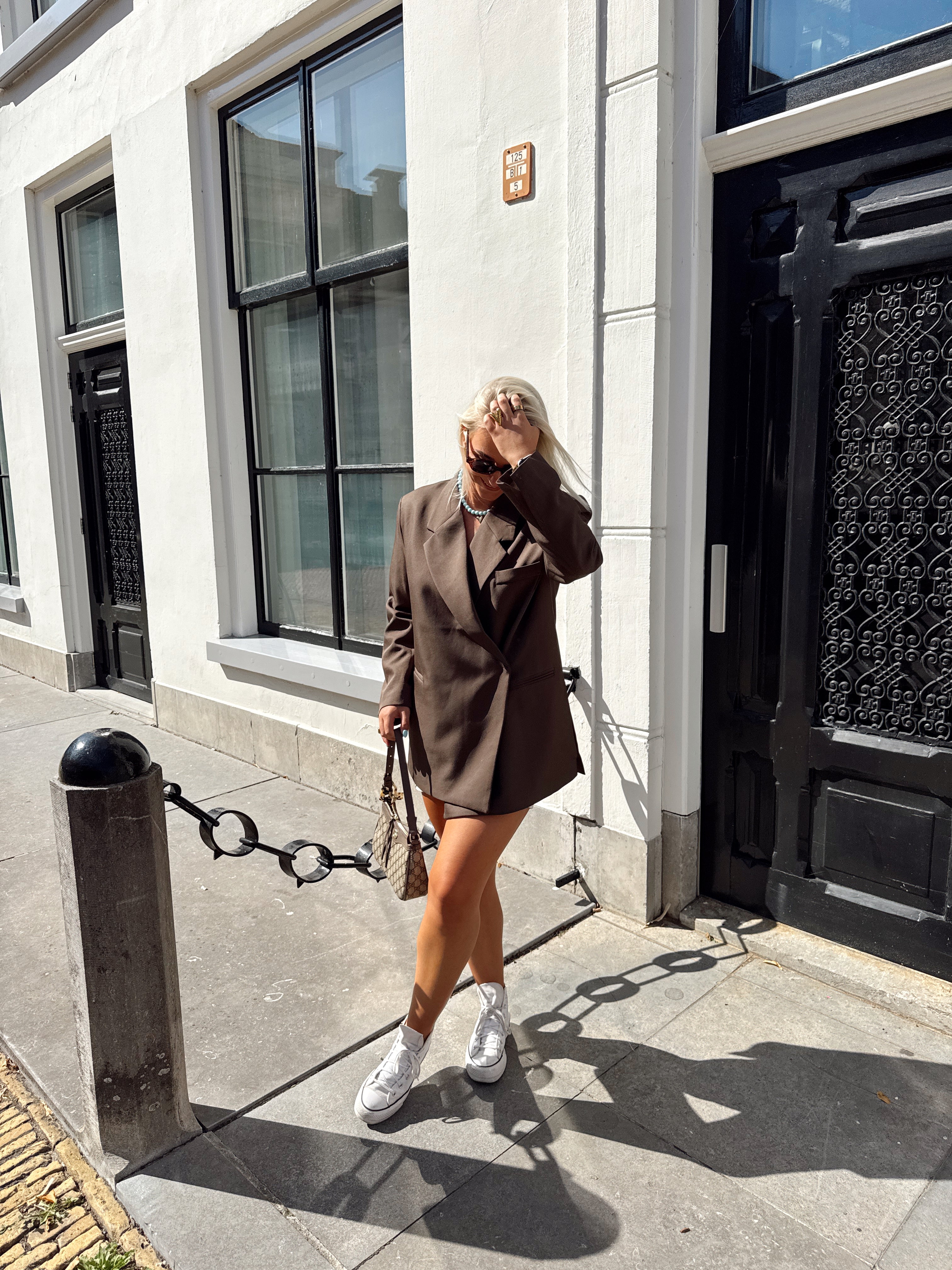 Boxy Oversized Blazer | Bruin