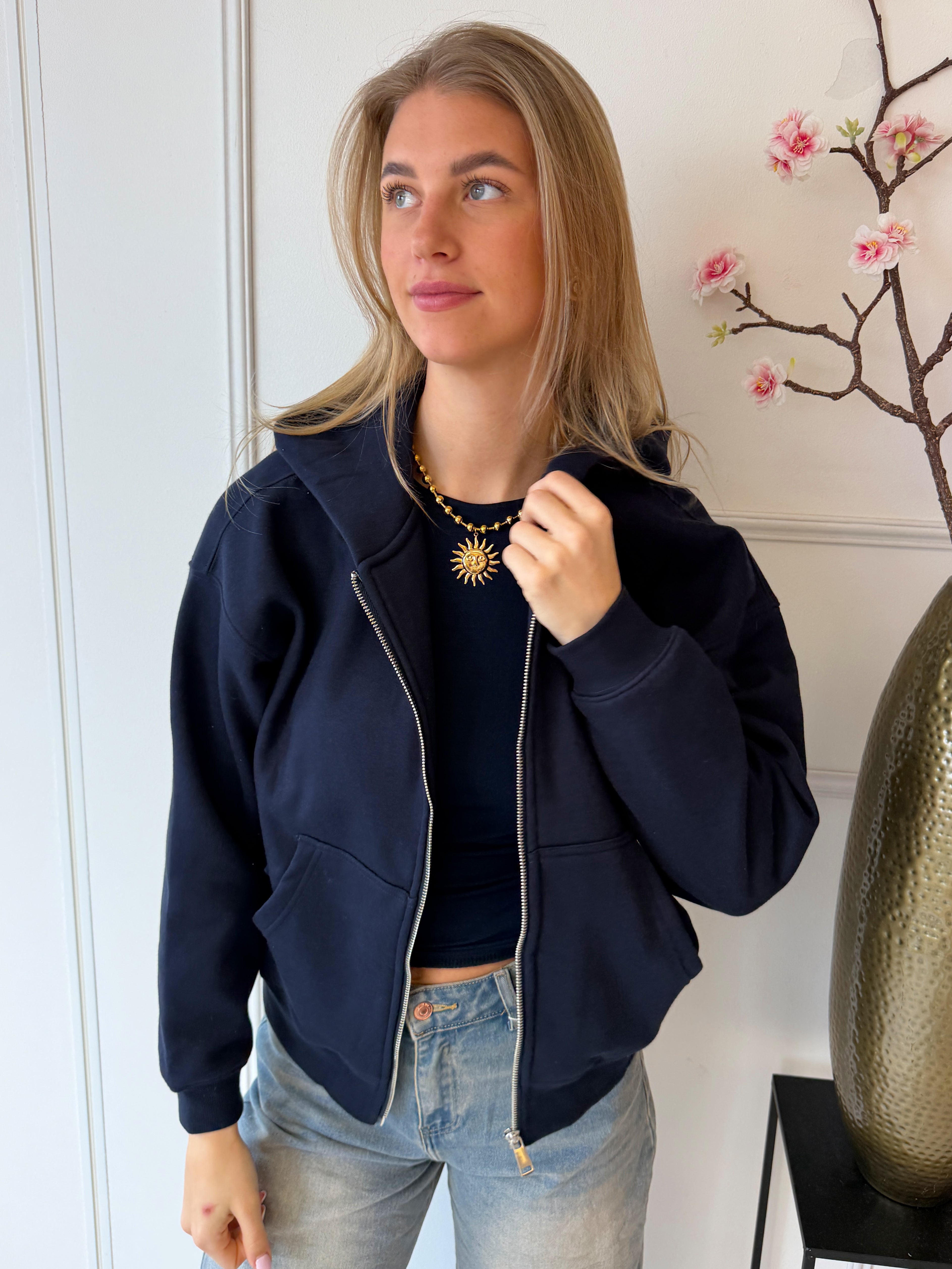 Basic Tee | Navy Blauw