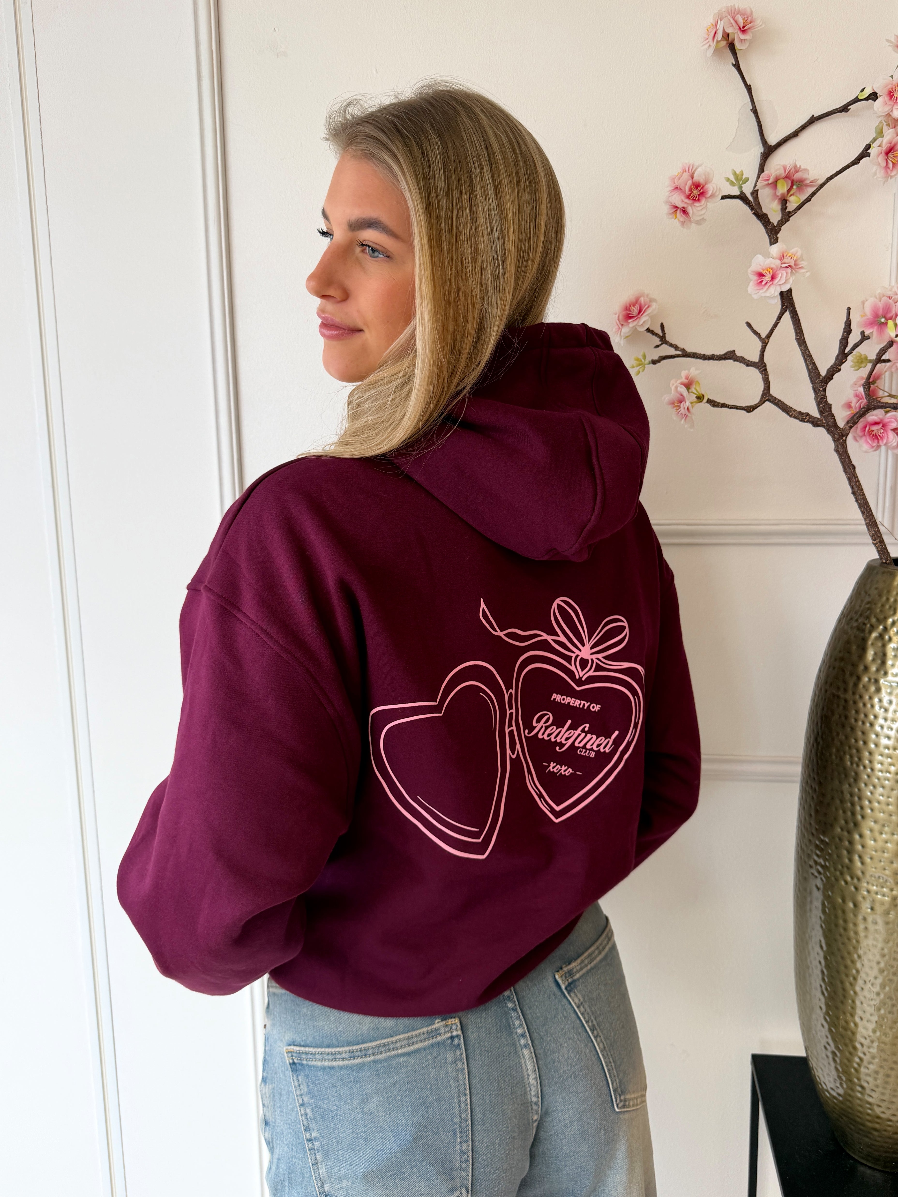 Redefined Hoodie | Bordeaux
