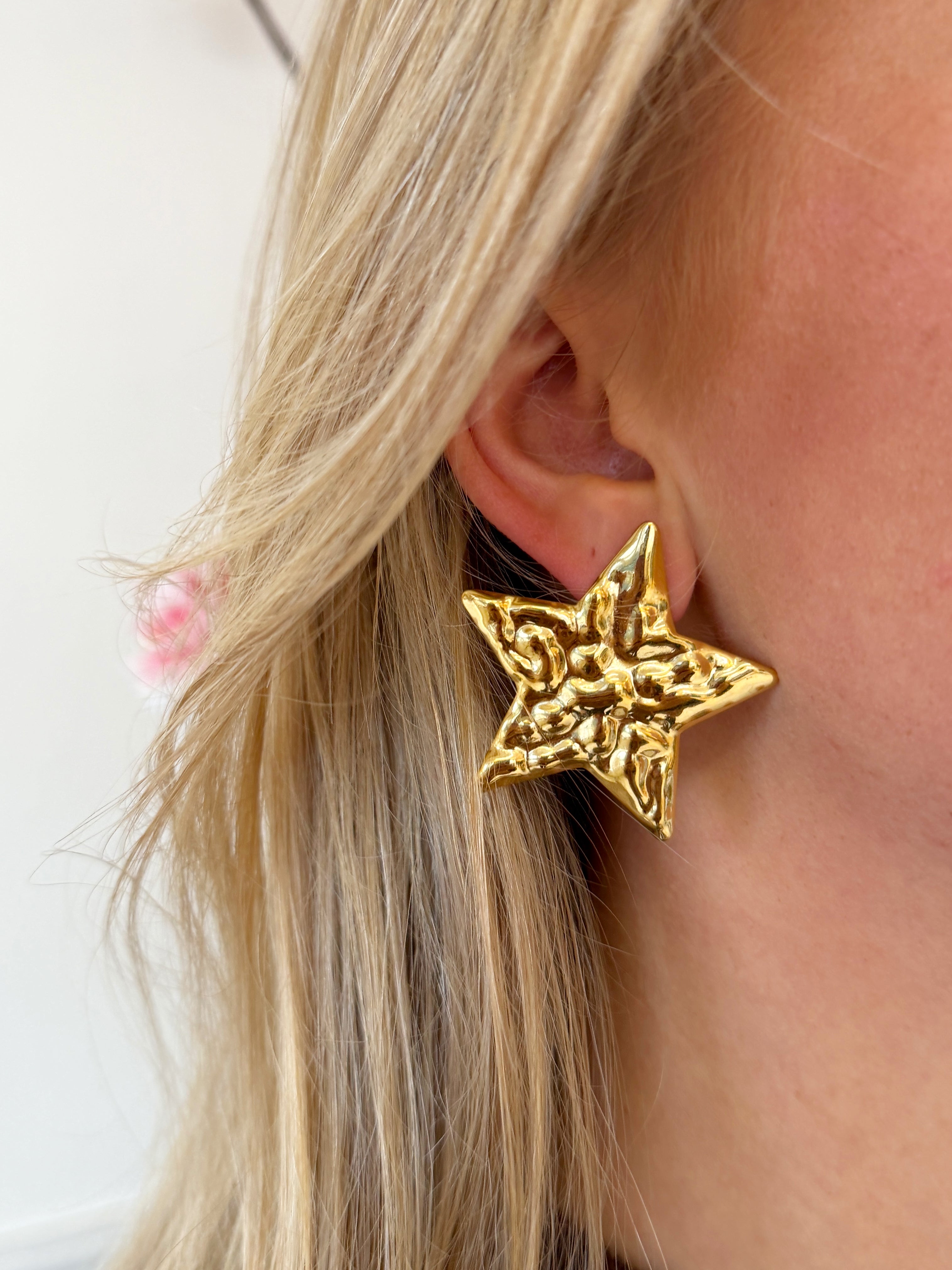 Ster Oorbellen | Goud