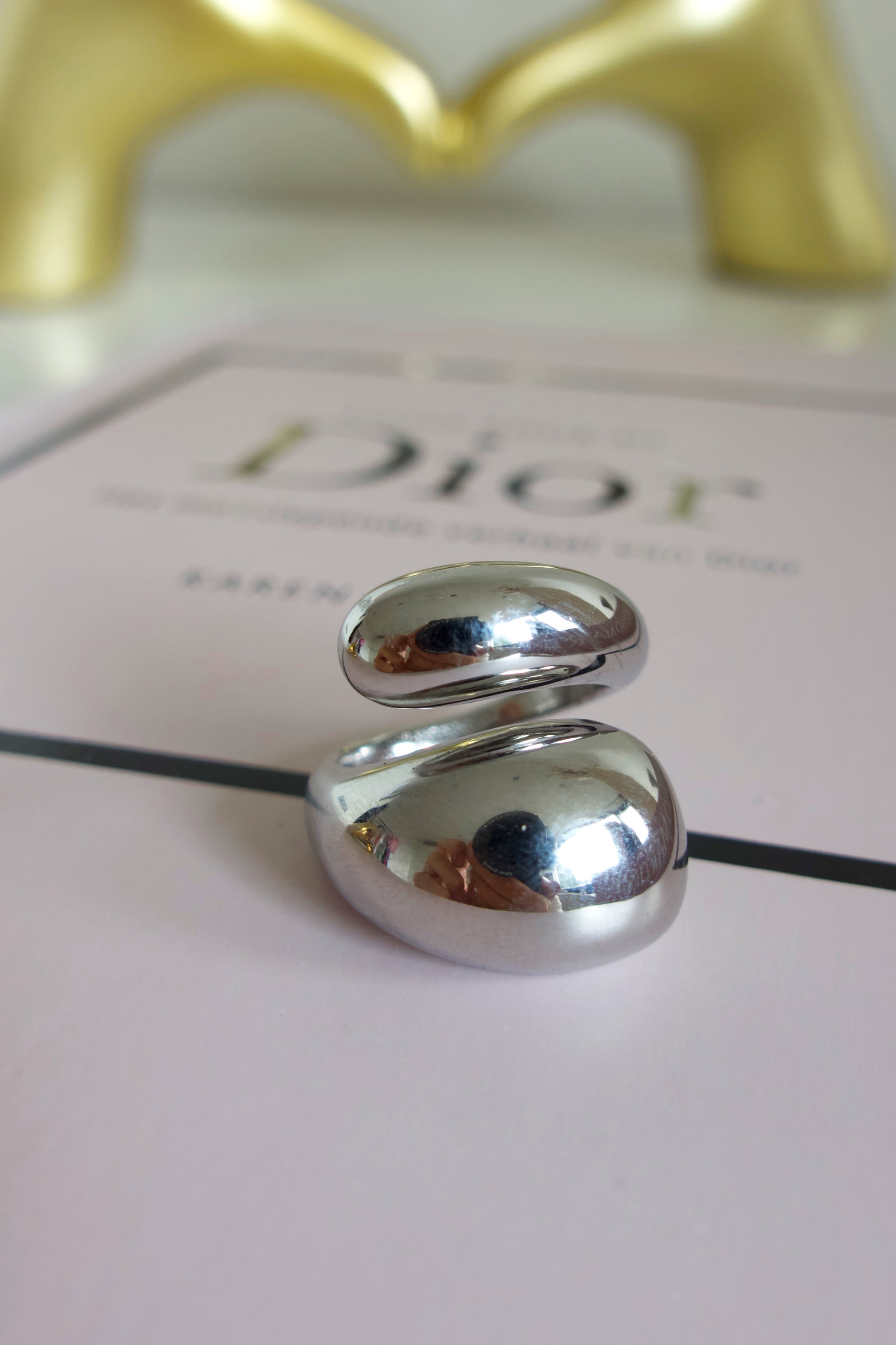 Open Swirl Ring | Zilver