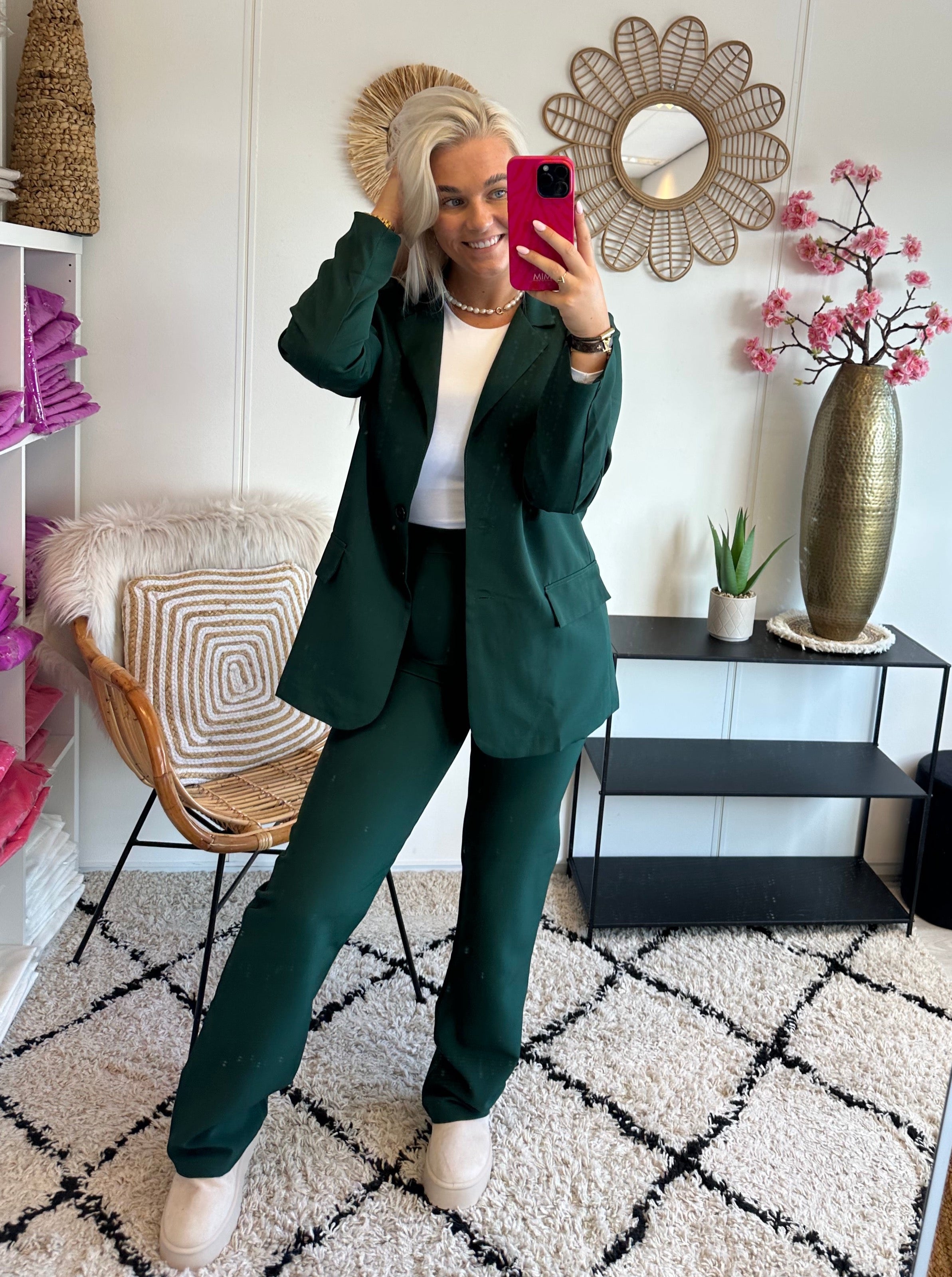 Tess Pantalon | Jungle Groen