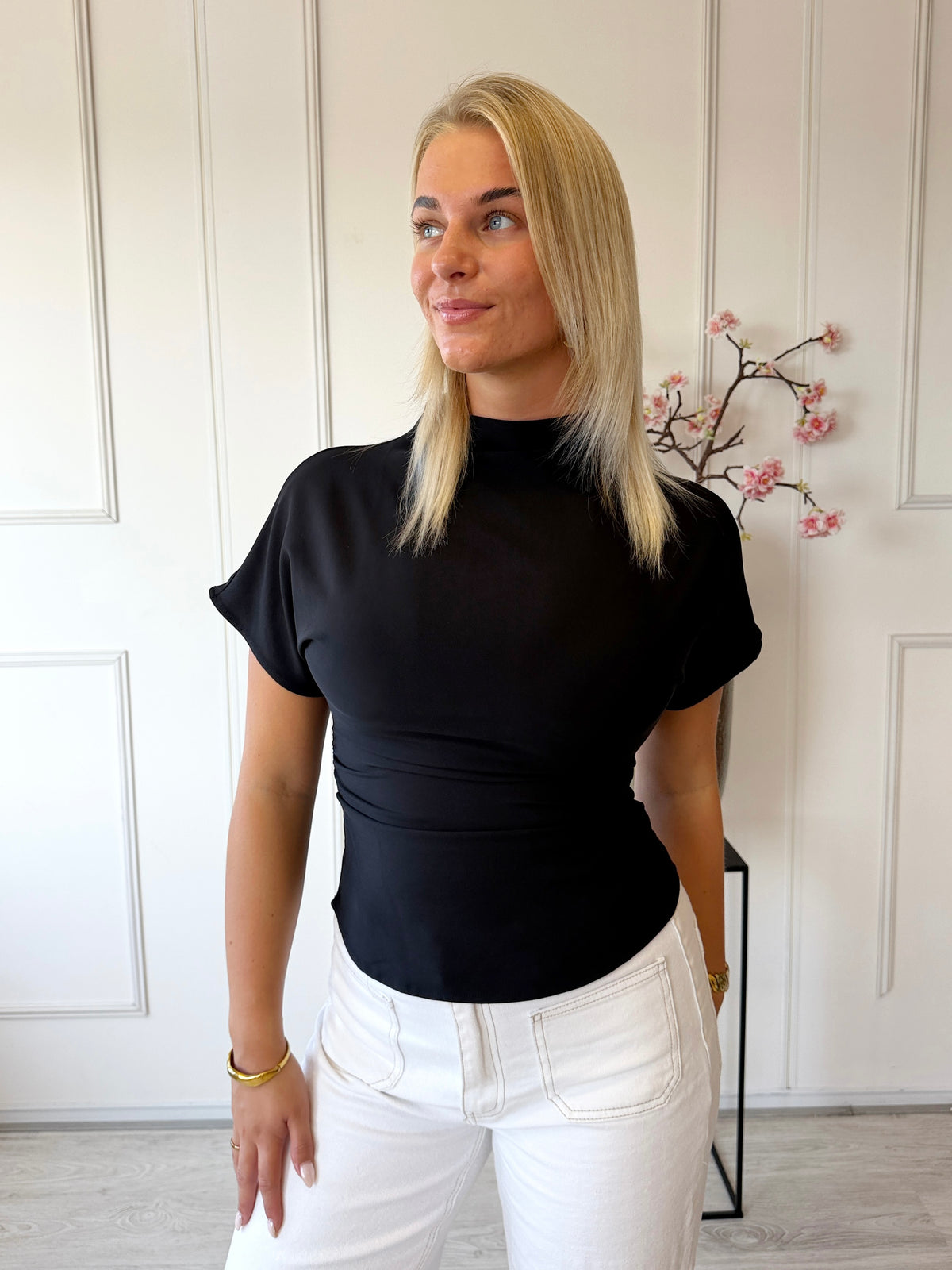 Mandy Top | Zwart
