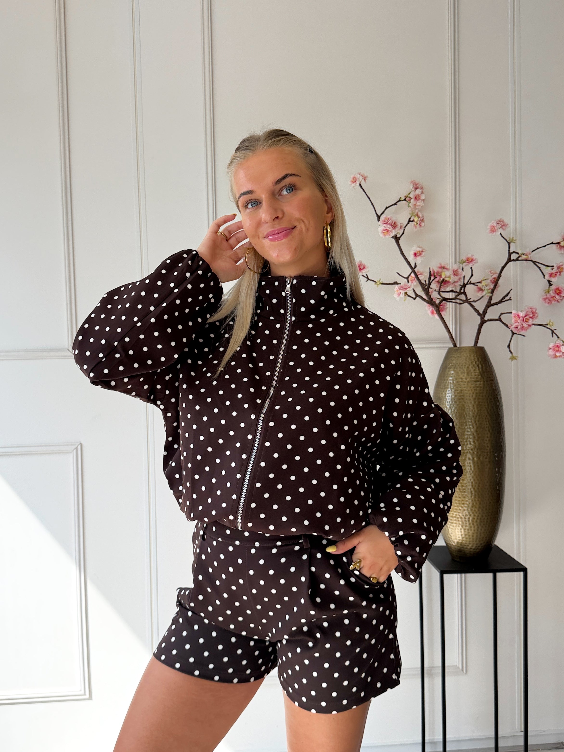 Dolly Dot Jacket | Bruin