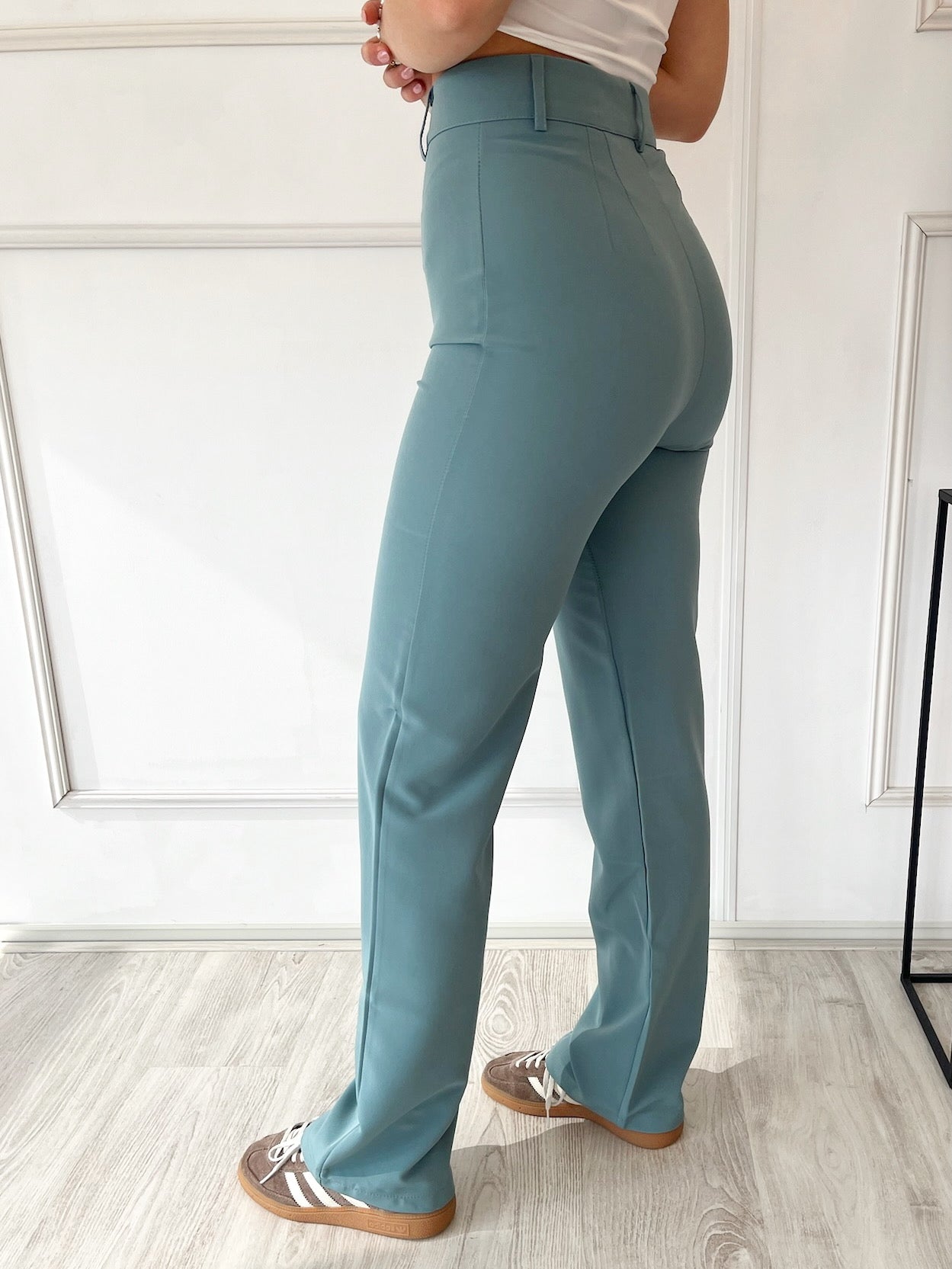 Tess Pantalon | Dusty Blue
