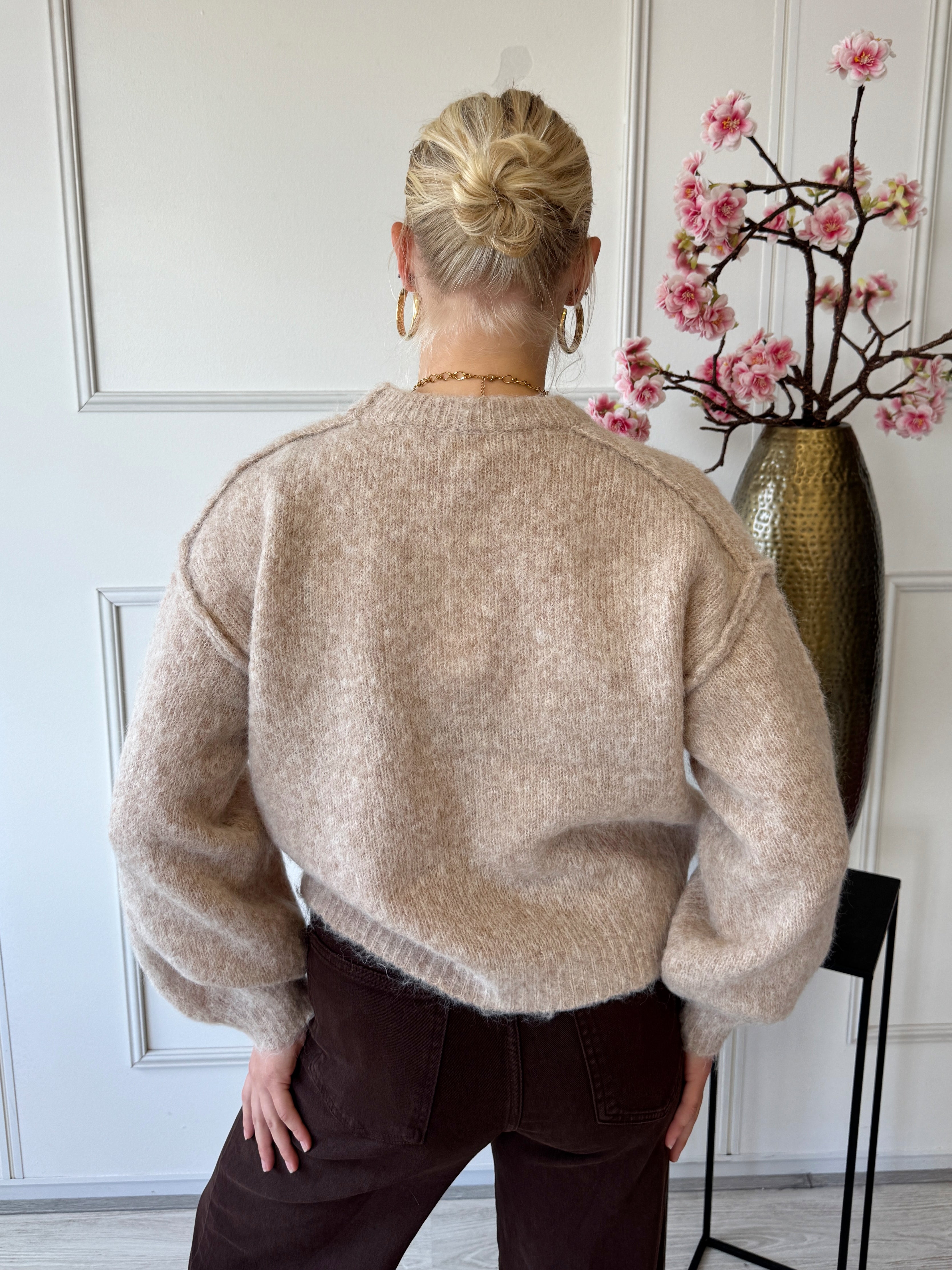 Life Isn’t Perfect Trui | Taupe