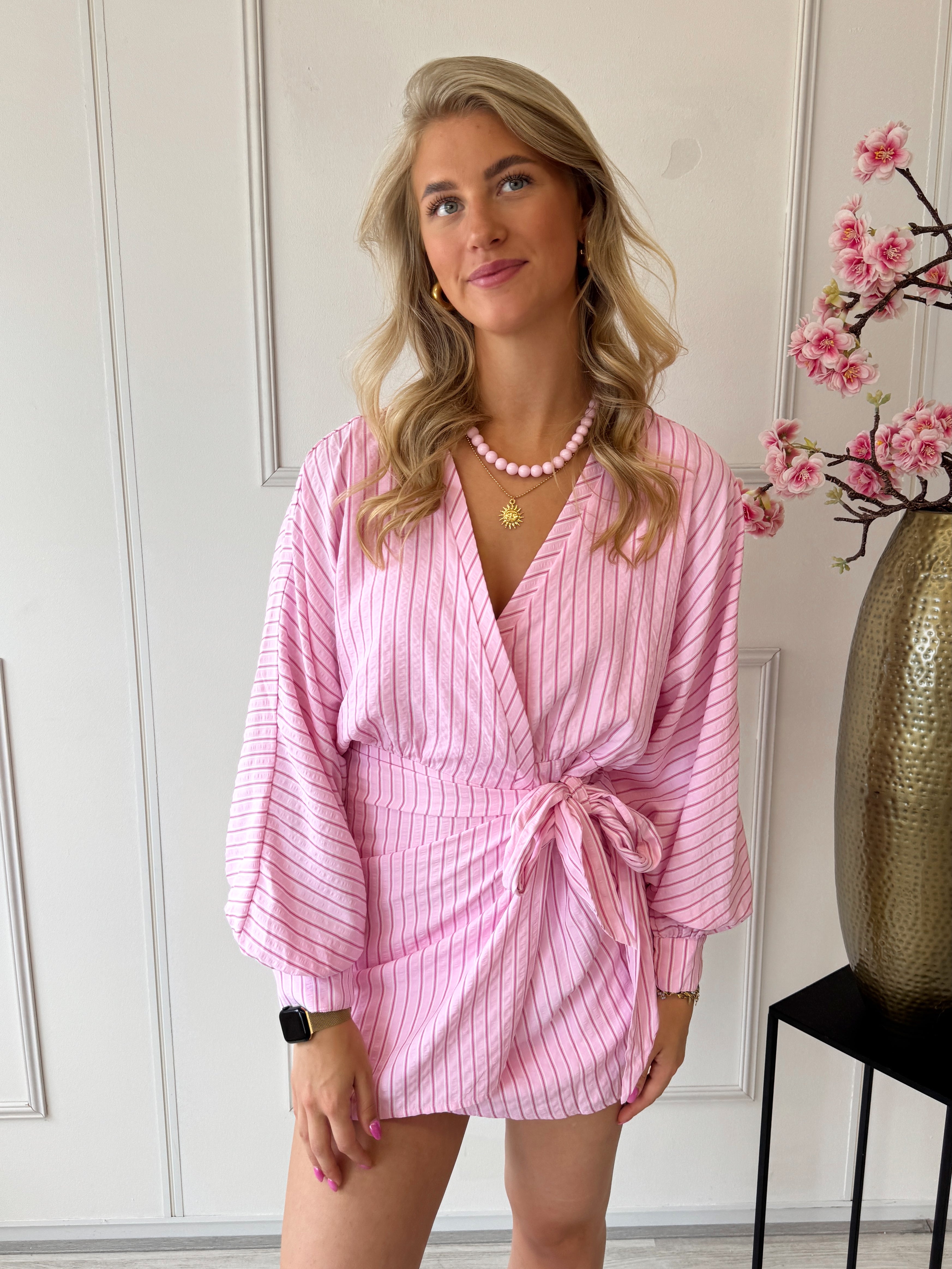 Ambika Overslag Sanne Jurkje | Roze