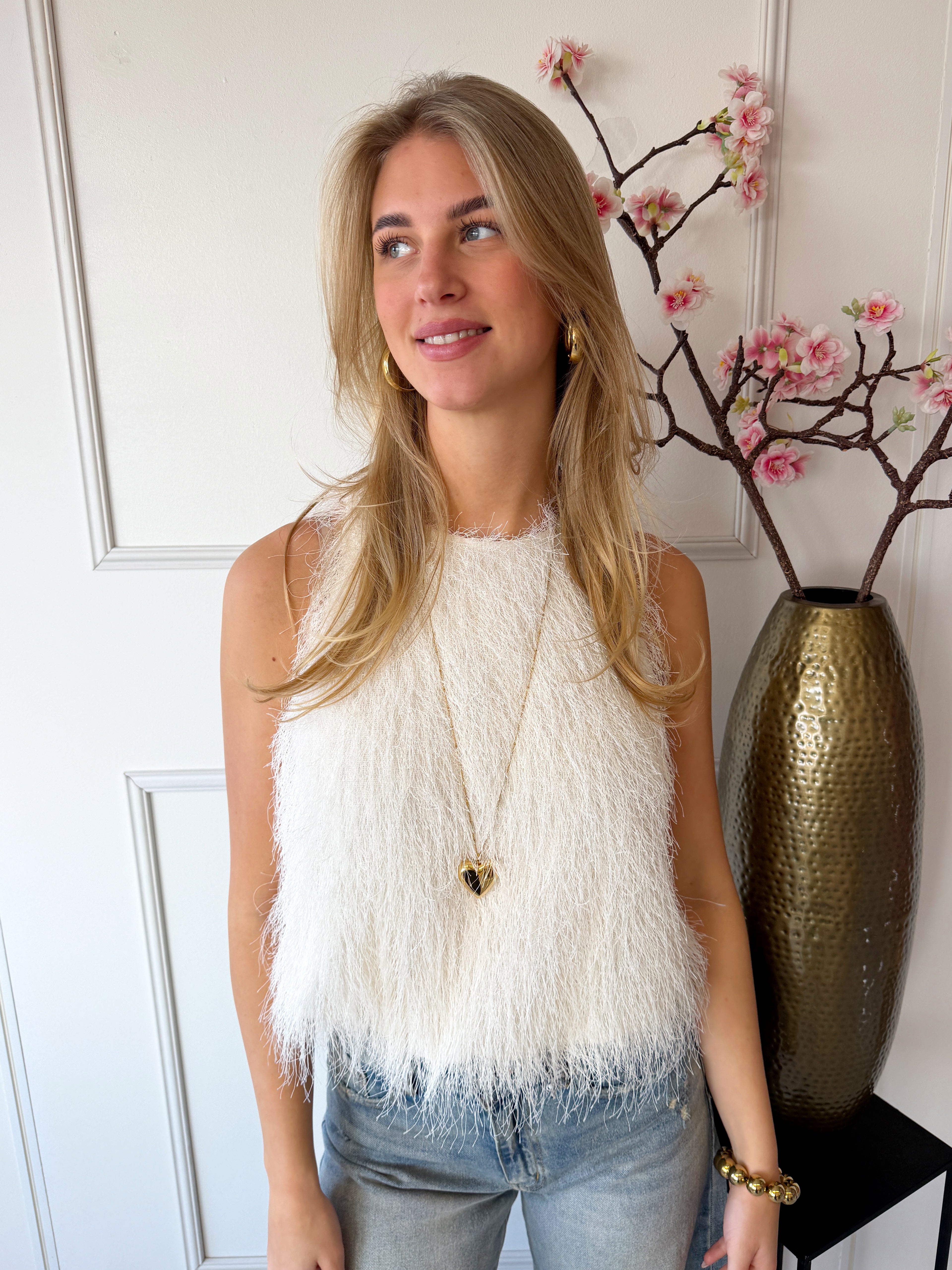 Fringe Top | Wit