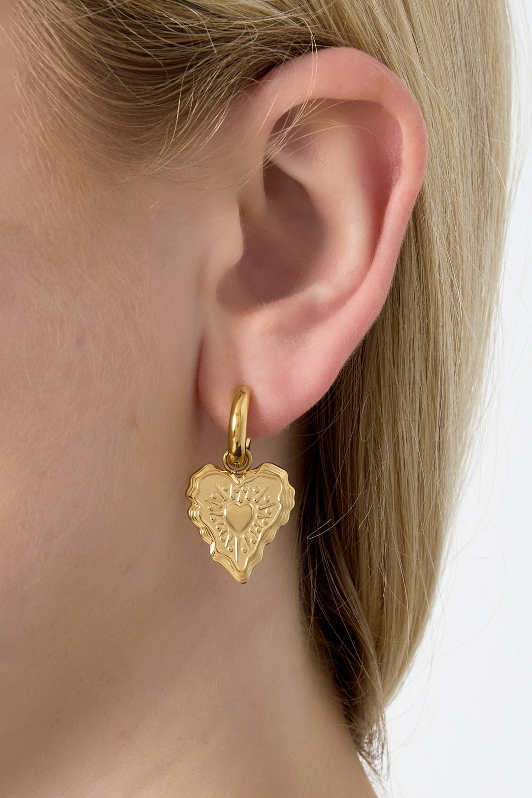 With Love Oorbellen | Goud