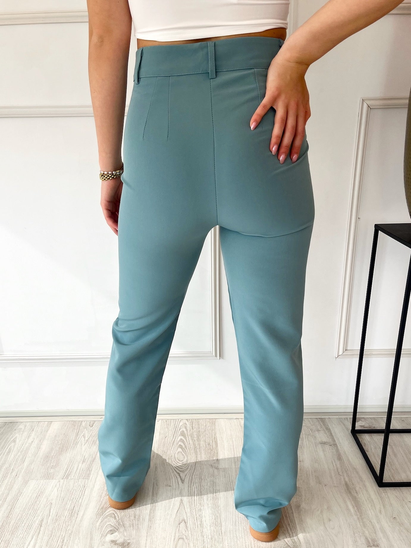 Tess Pantalon | Dusty Blue