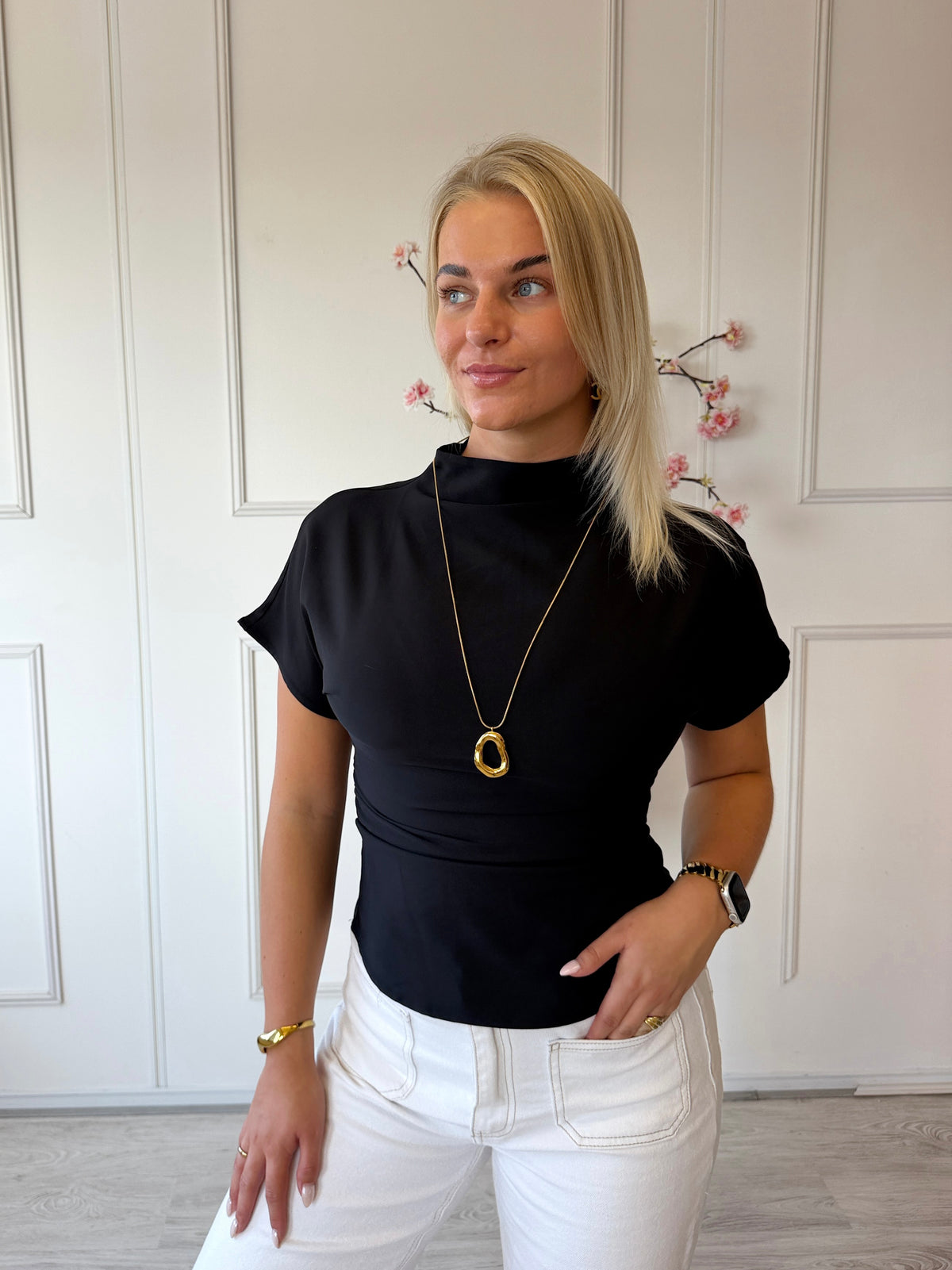 Mandy Top | Zwart