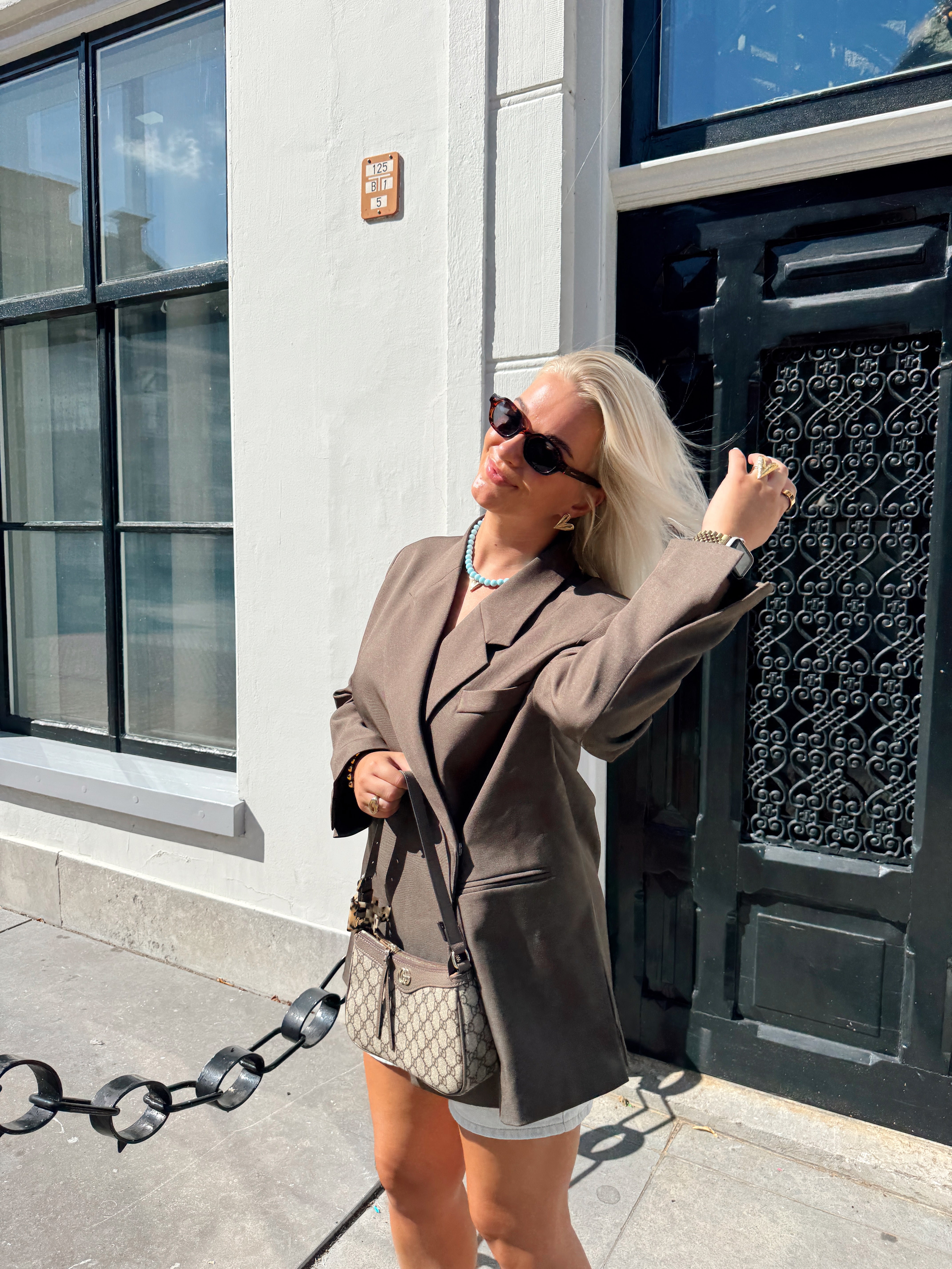 Boxy Oversized Blazer | Bruin