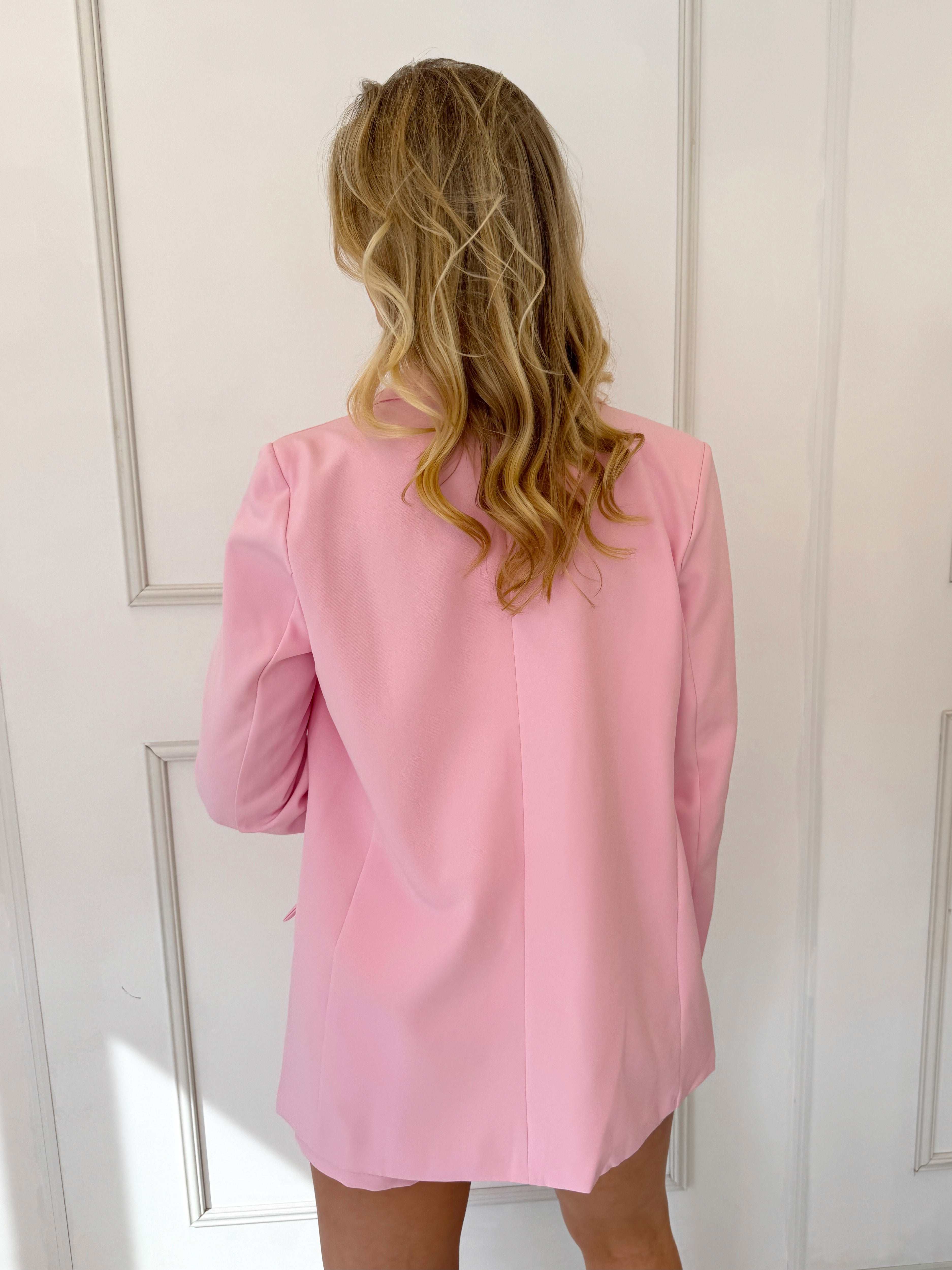 Tess Blazer | Pink