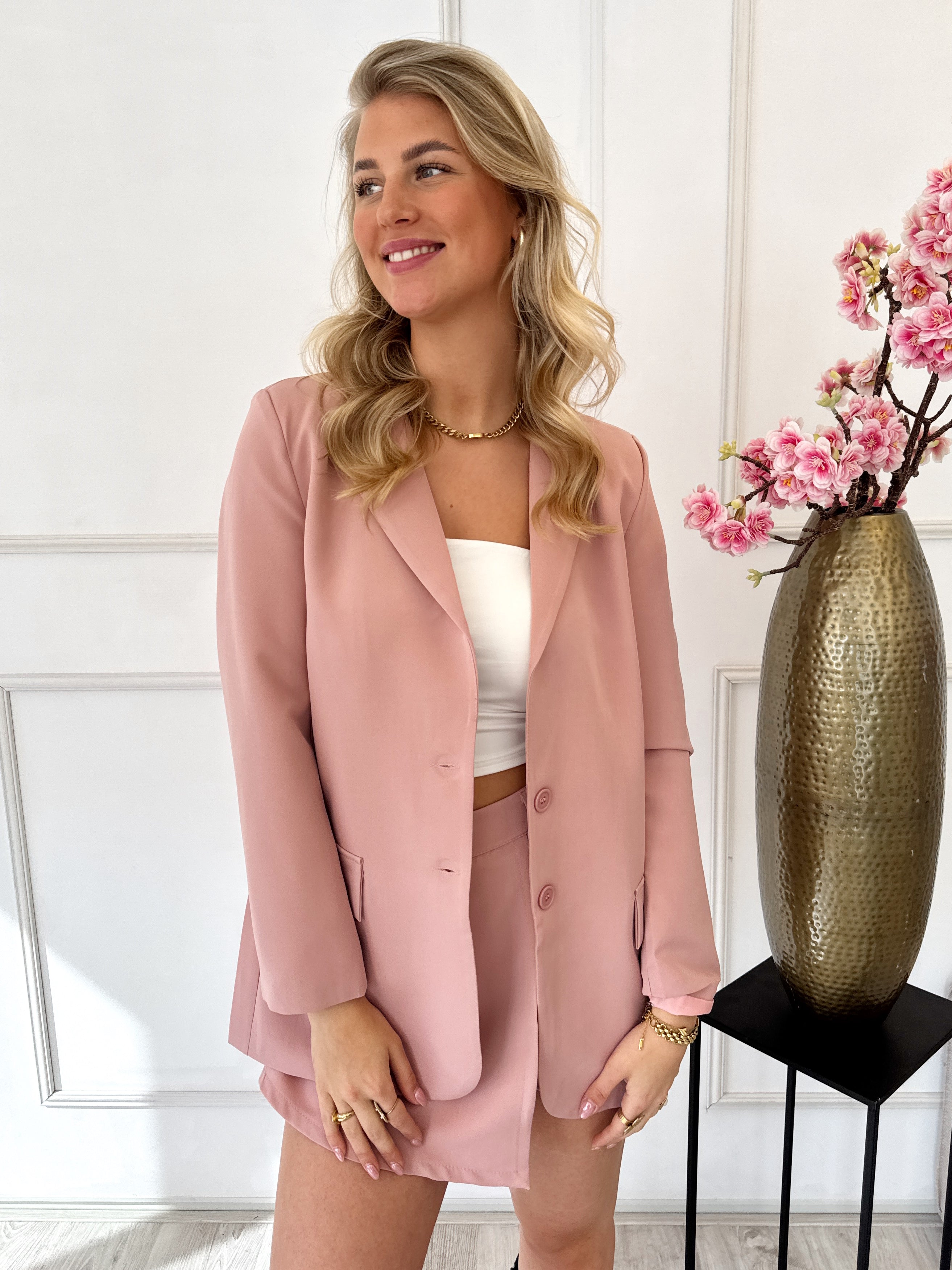 Melanie Skort | Oud Roze