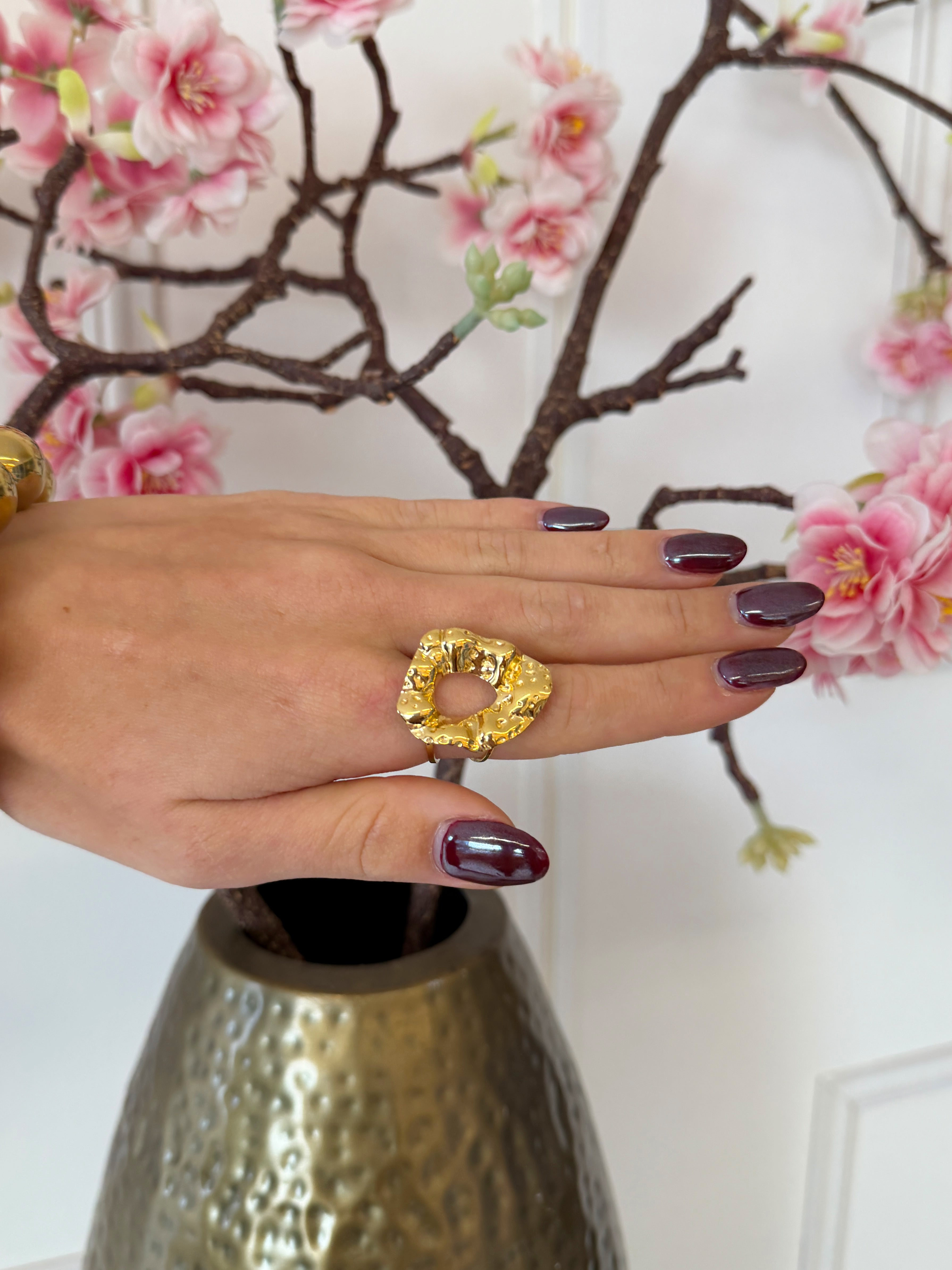 Ripple Ring | Goud