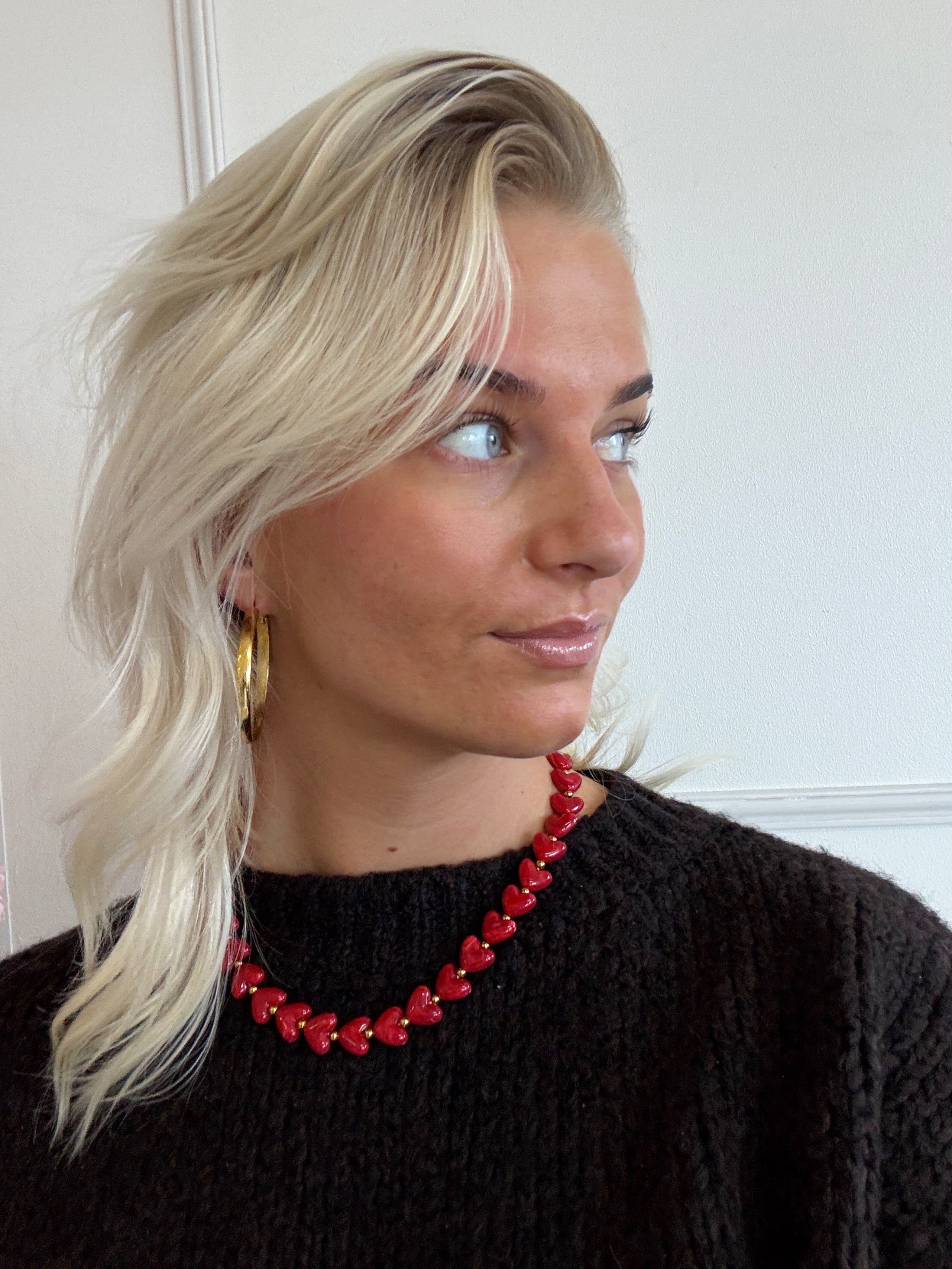 Hartjes Ketting | Rood