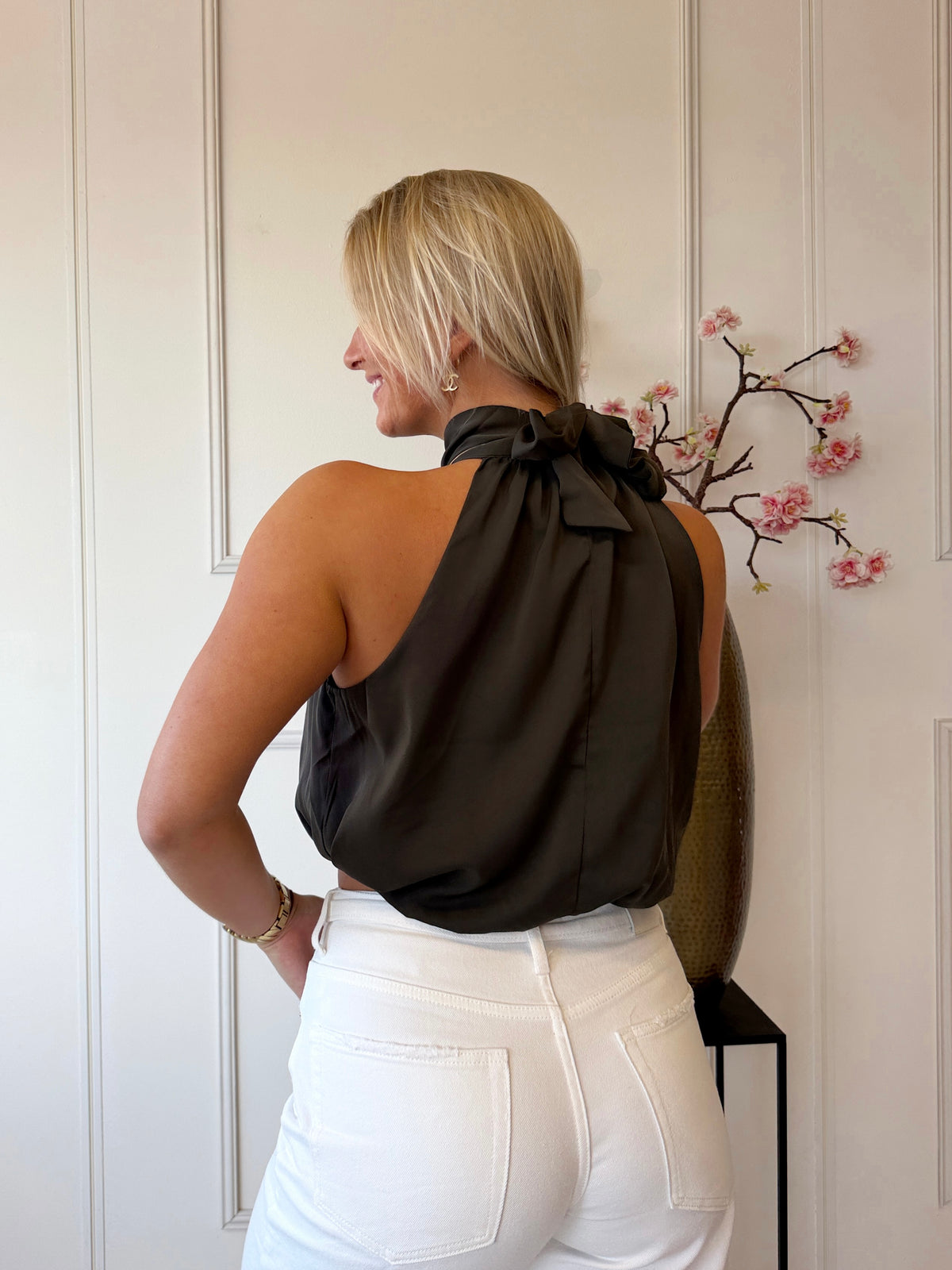 Halter Top | Kaki