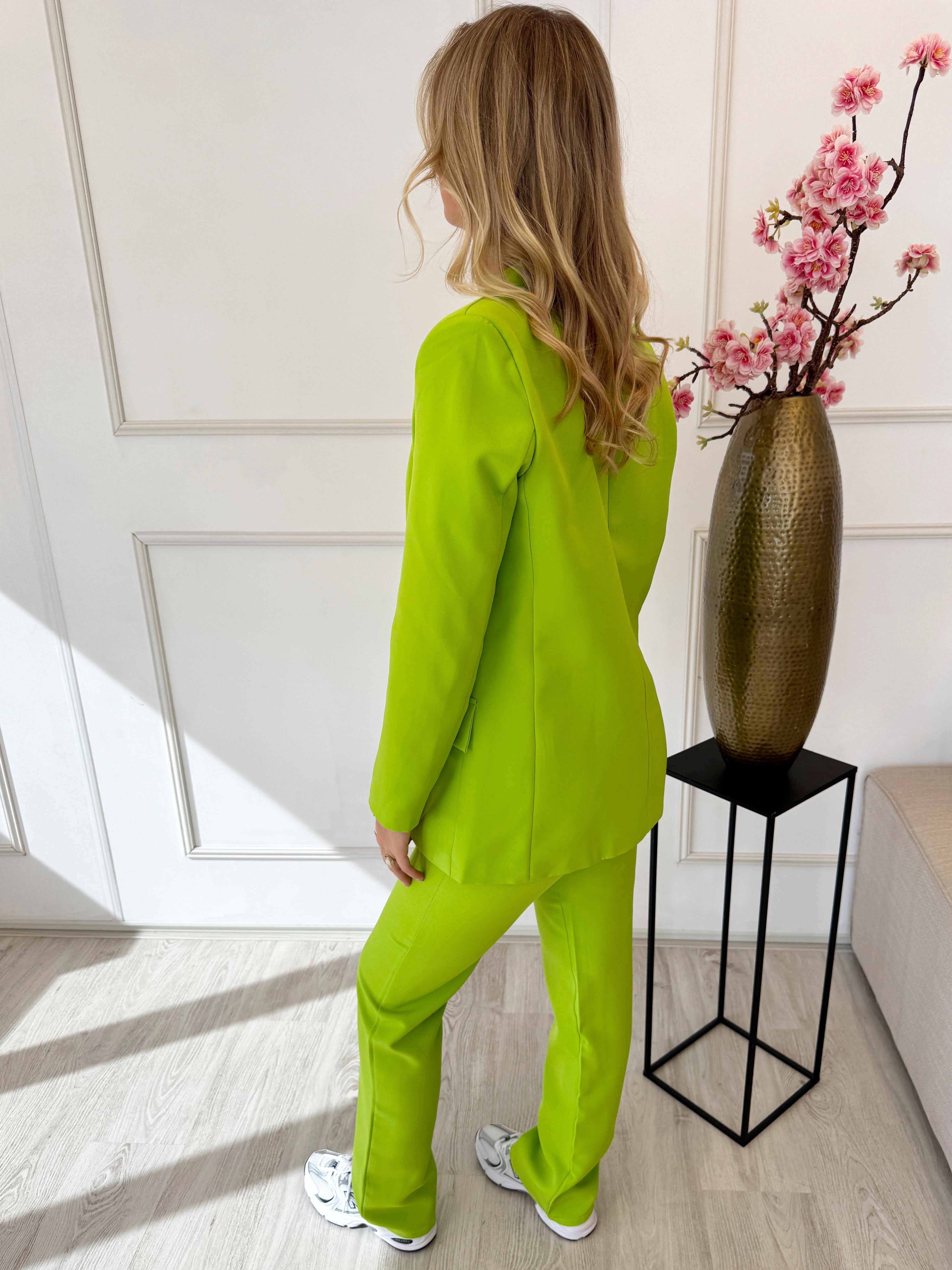 Tess Blazer | Lime Groen