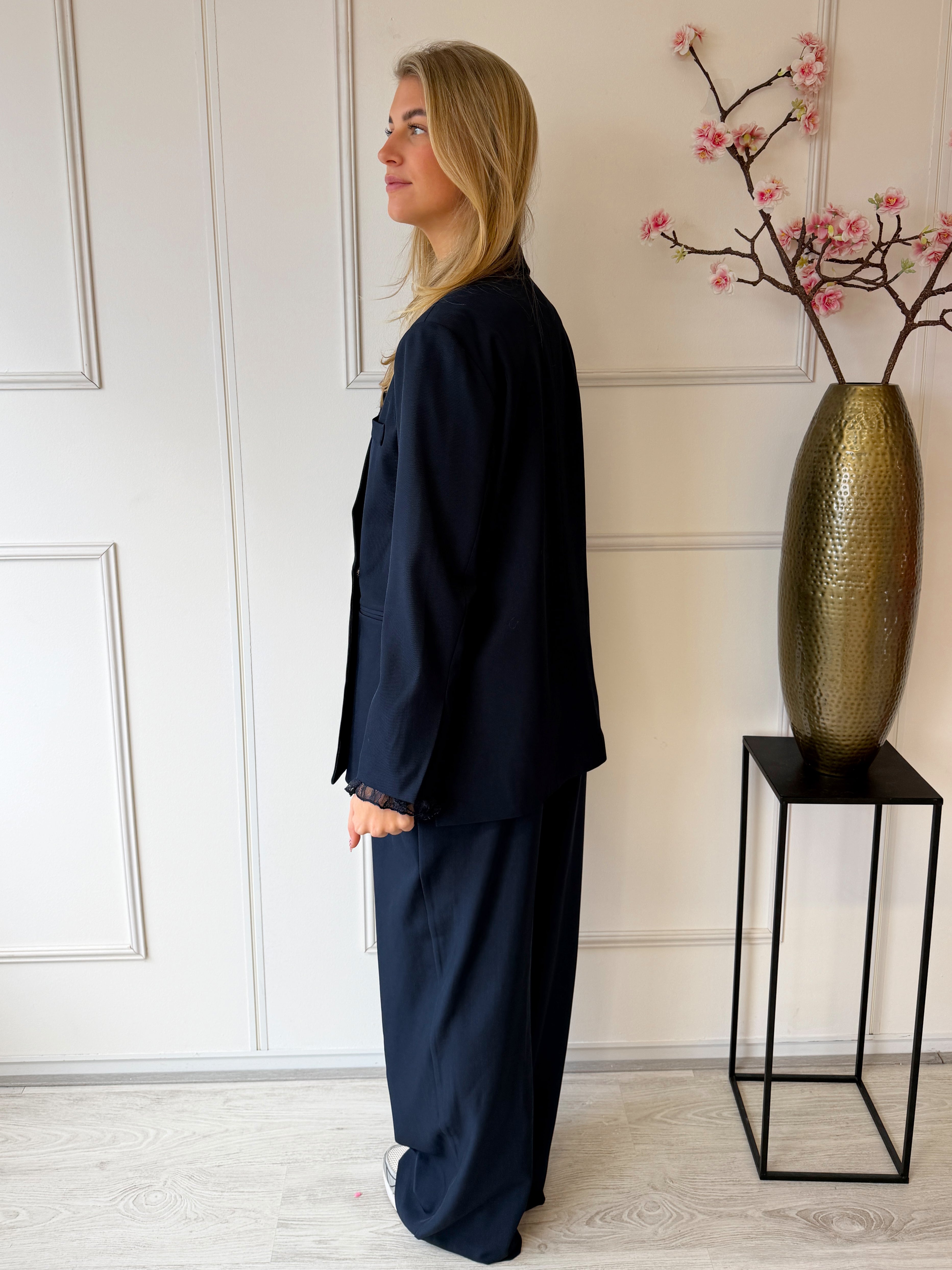 Oversized Boxy Pantalon | Navy
