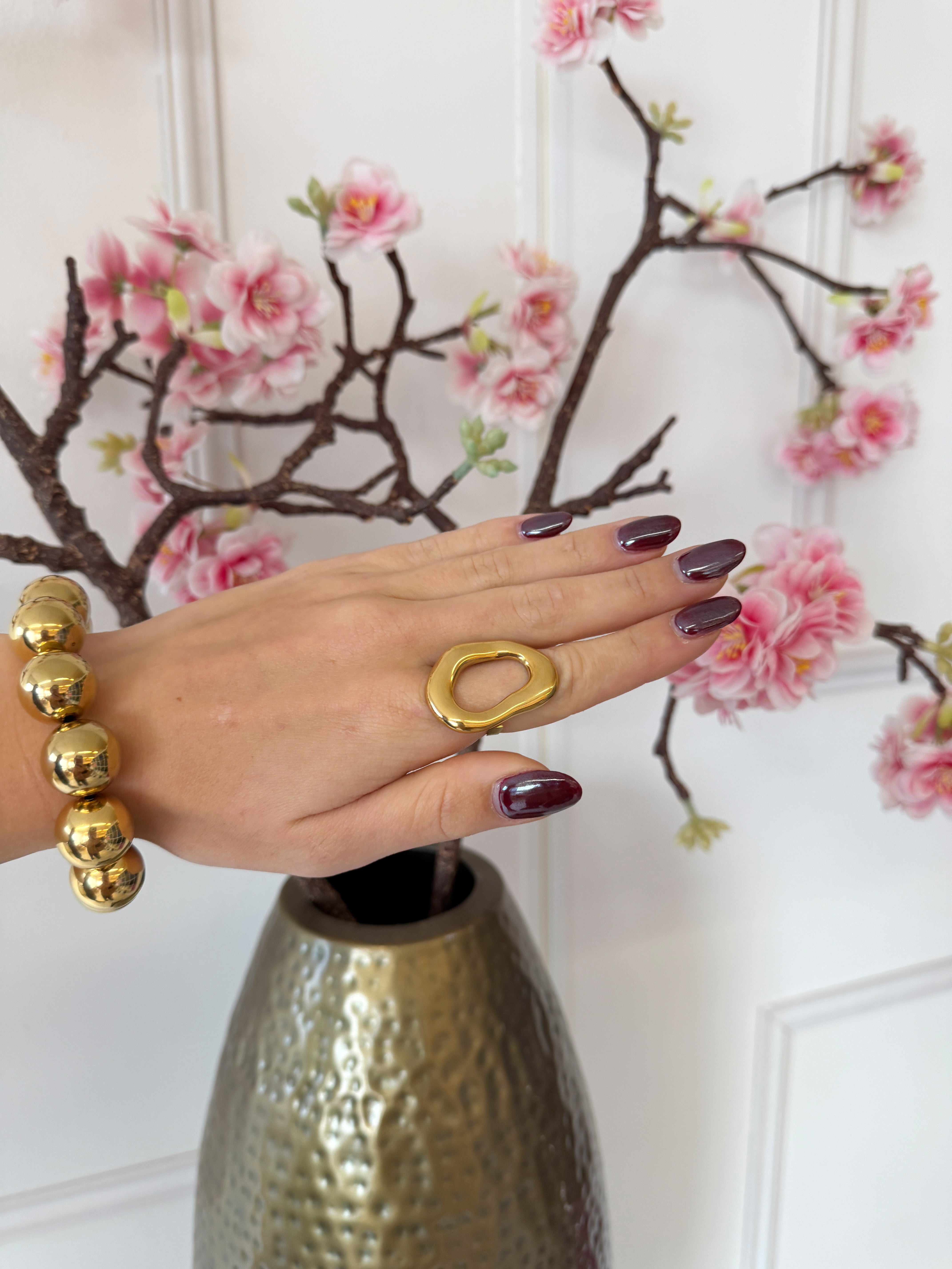 Flow Ring | Goud