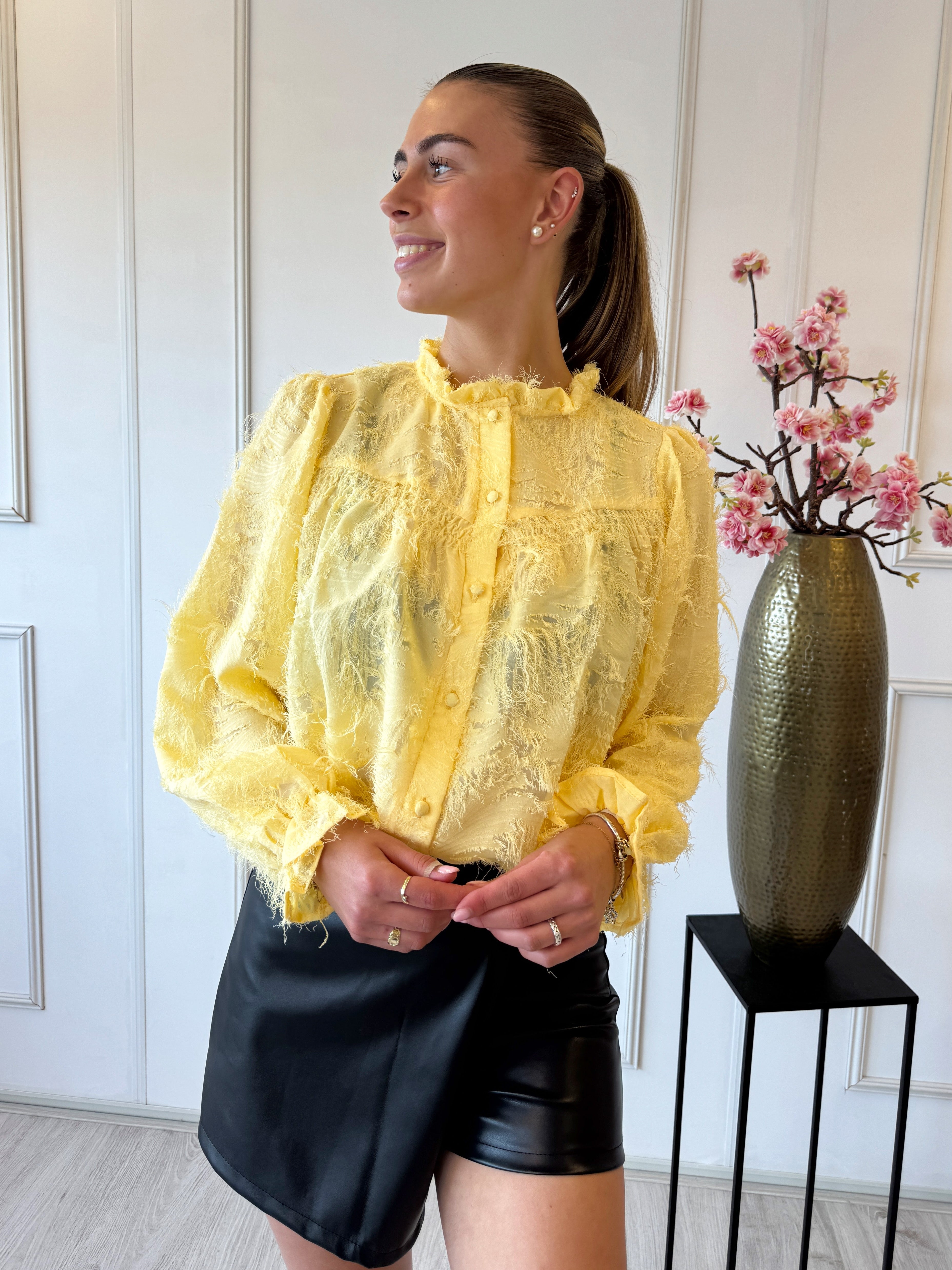 Kilky Blouse | Geel