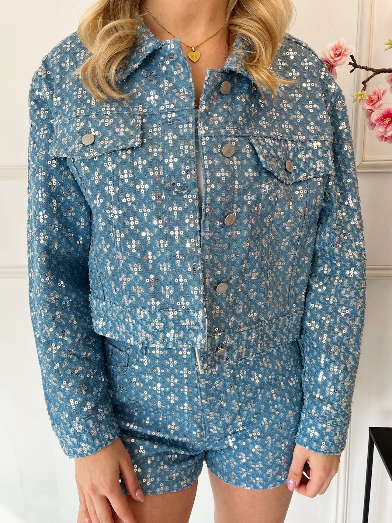 Twinkle Denim Jasje | Blauw