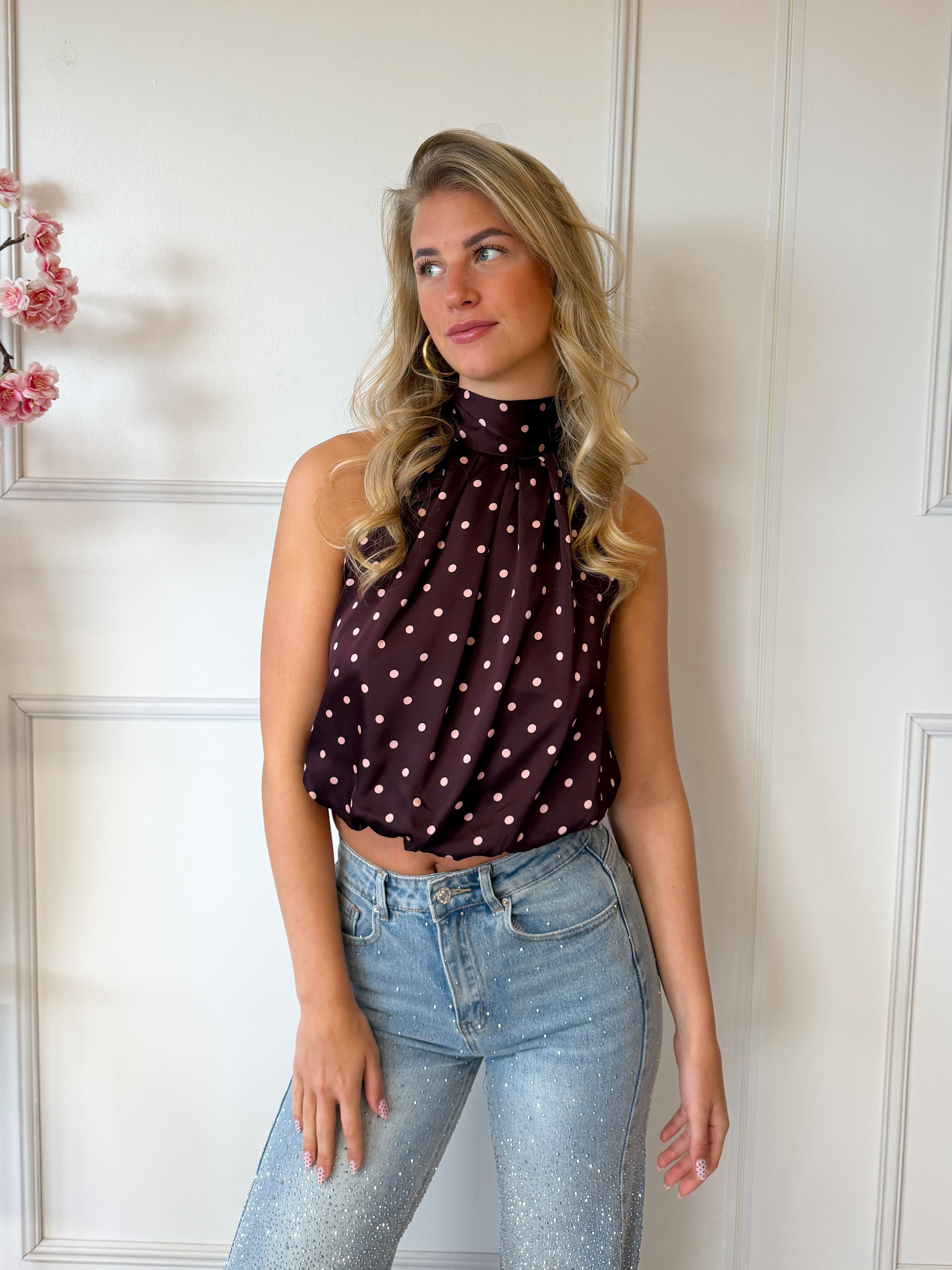 Polka Dots Top | Bruin