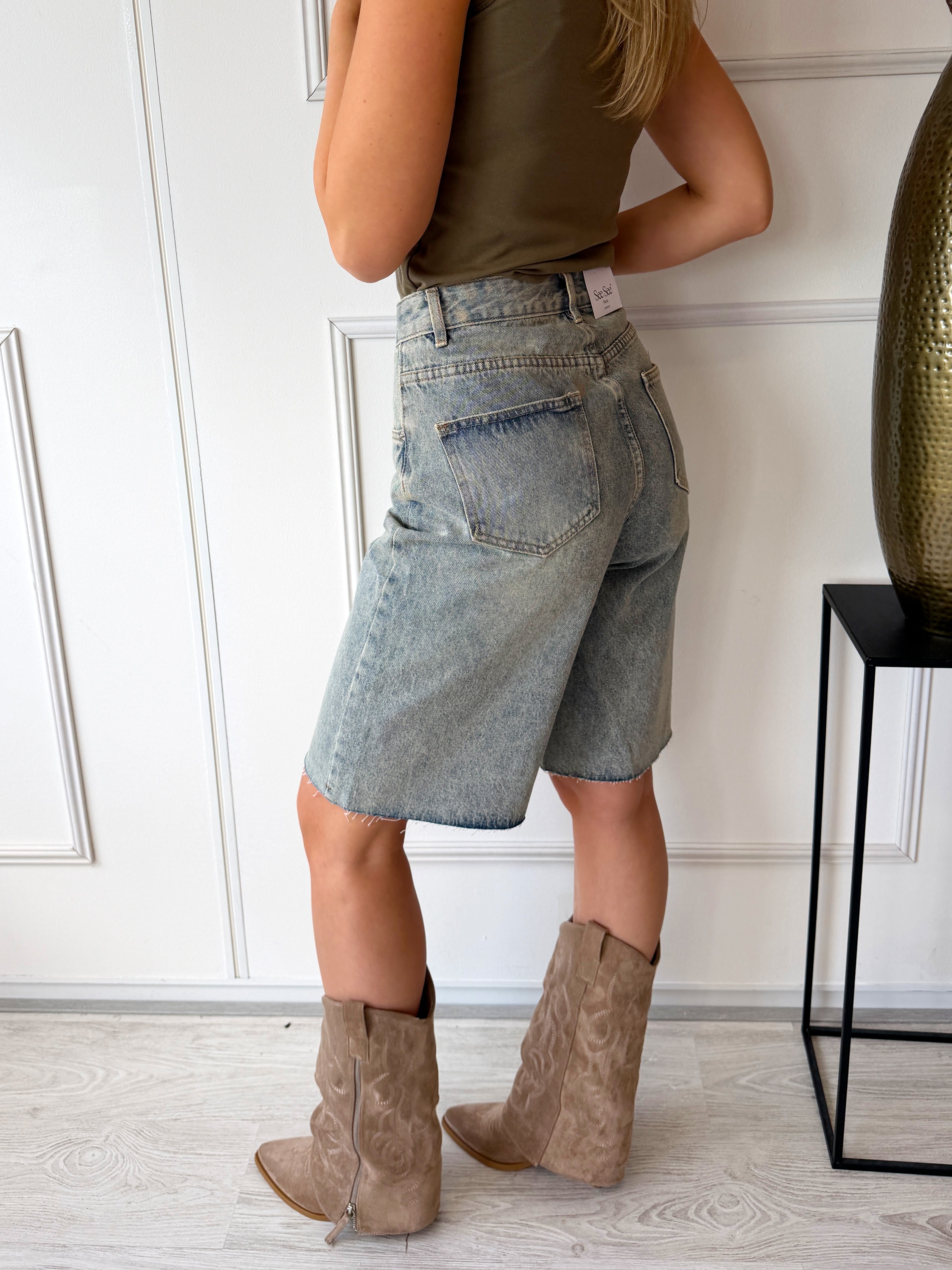 The perfect Bermuda | Denim Blue
